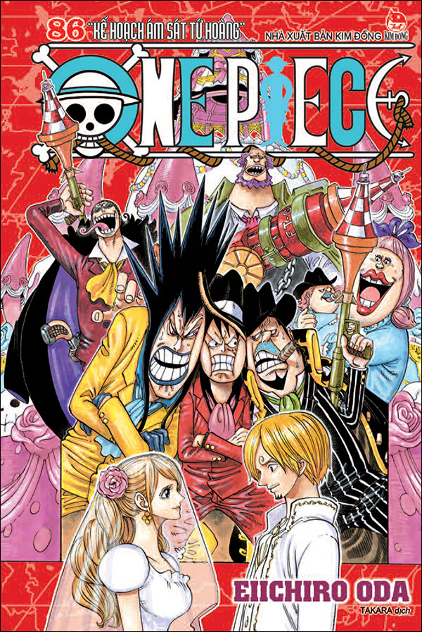one piece - tập 86 - kế hoạch ám sát tứ hoàng (tái bản 2025) - Ảnh 2