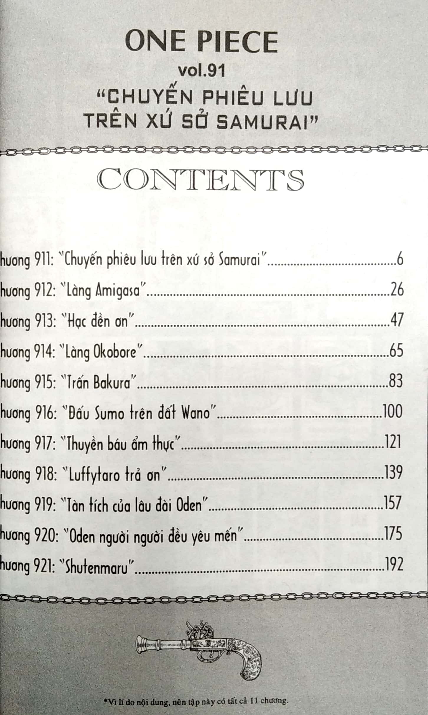 one piece - tập 91 - chuyến phiêu lưu trên xứ sở samurai (tái bản 2025) - Ảnh 3