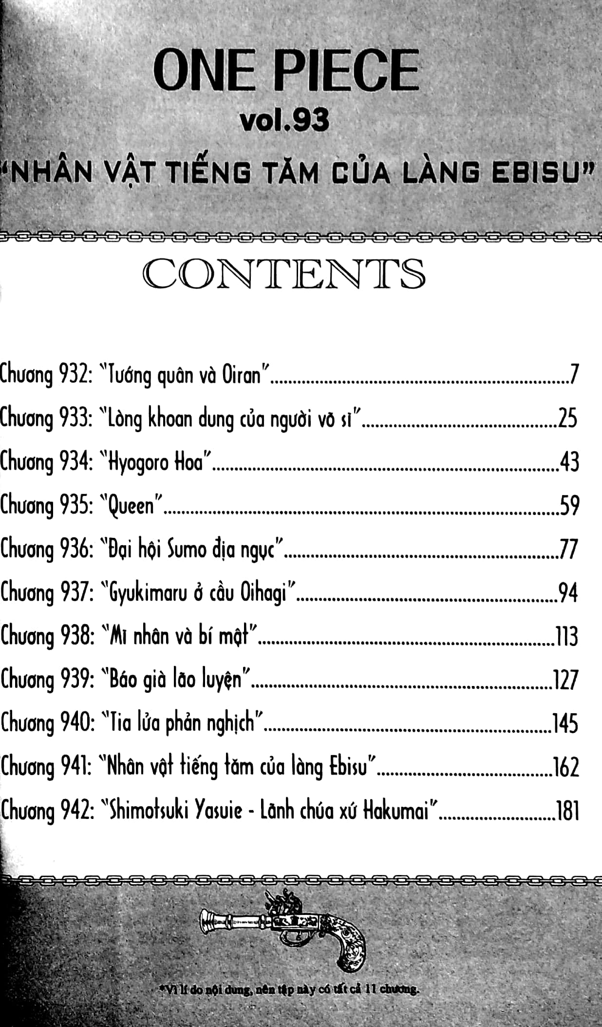 one piece - tập 93 - "nhân vật tiếng tăm của làng ebisu" (tái bản 2025) - Ảnh 3