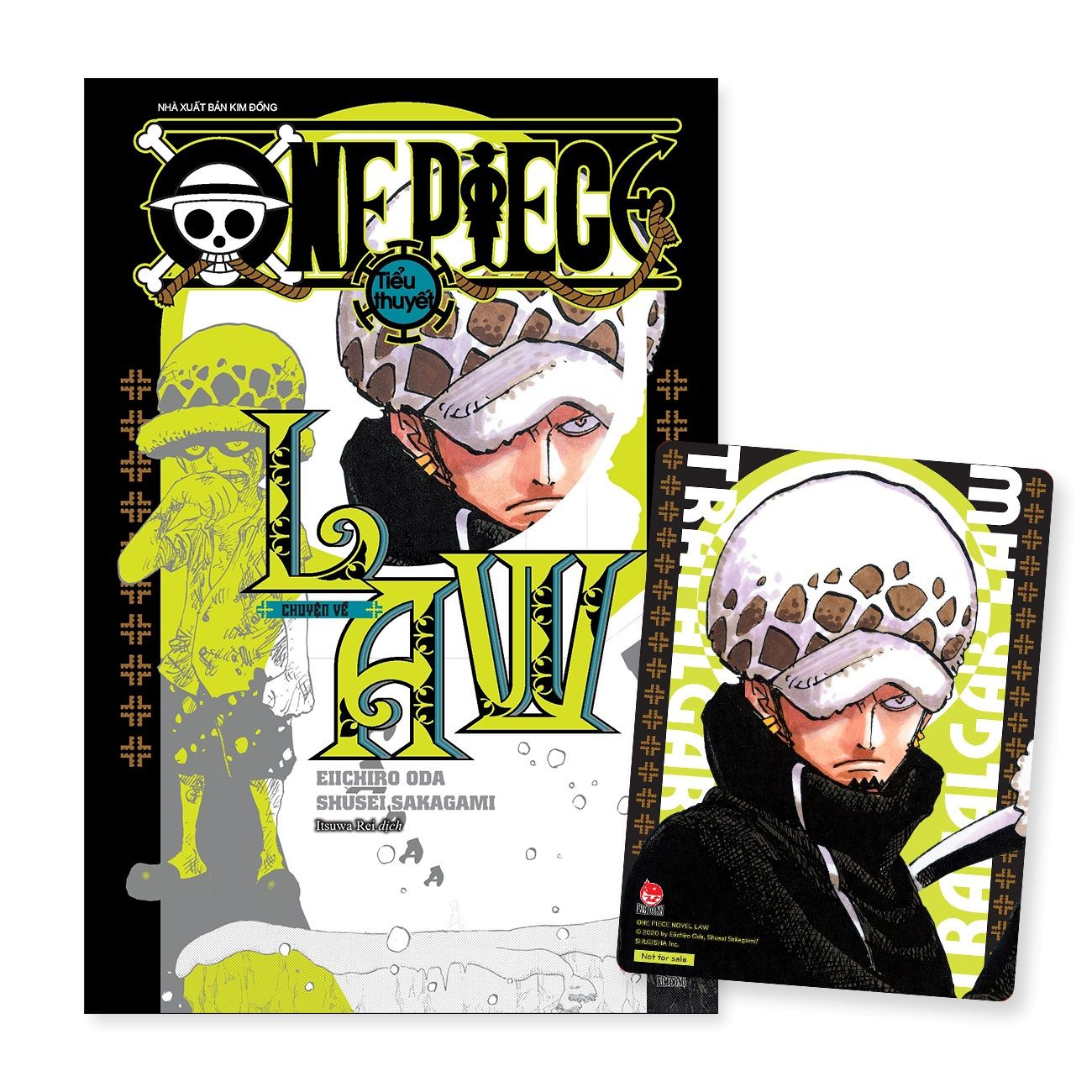 one piece - tiểu thuyết - chuyện về law - tặng kèm pvc card - Ảnh 2