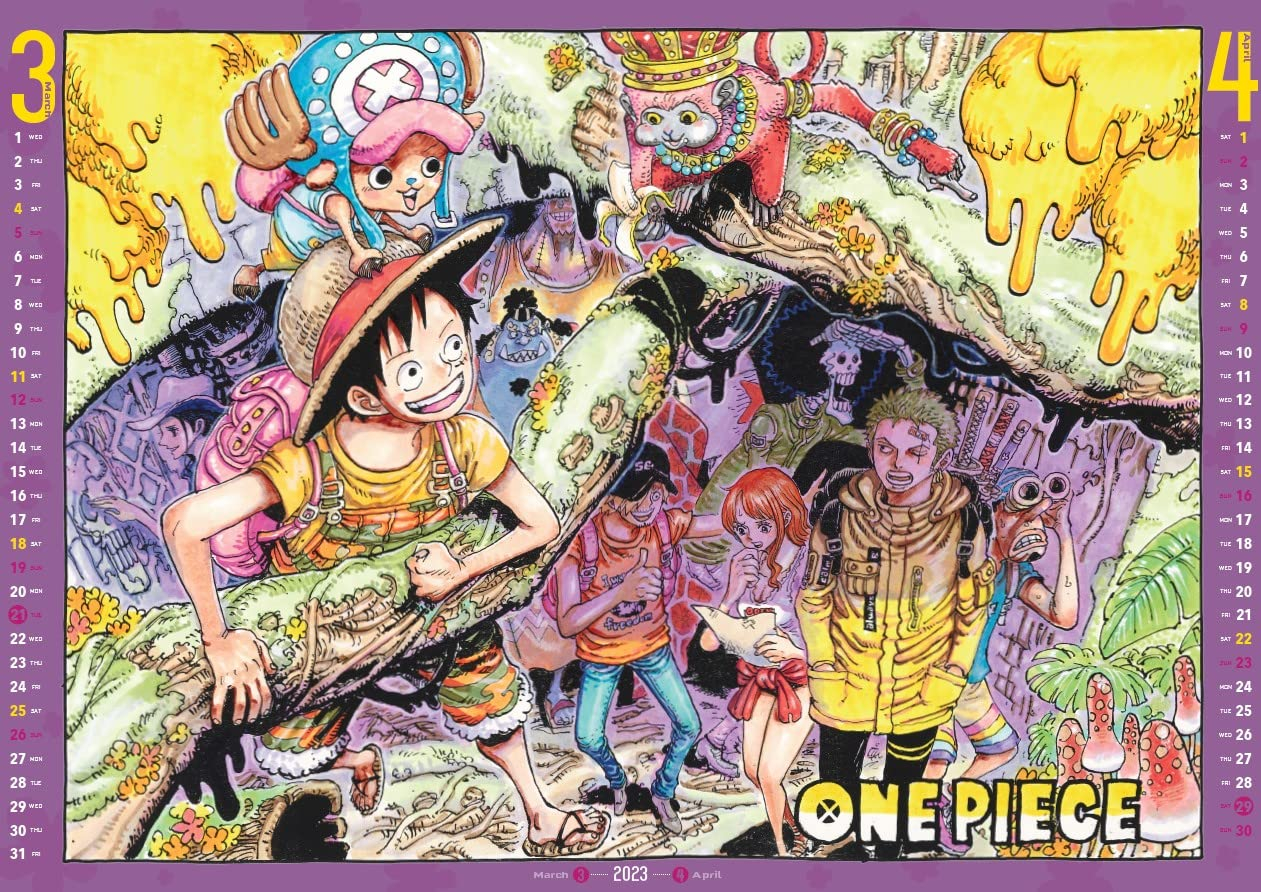 『one piece』 コミックカレンダー (大判) 2023 - one piece comic calendar 2023 - Ảnh 3