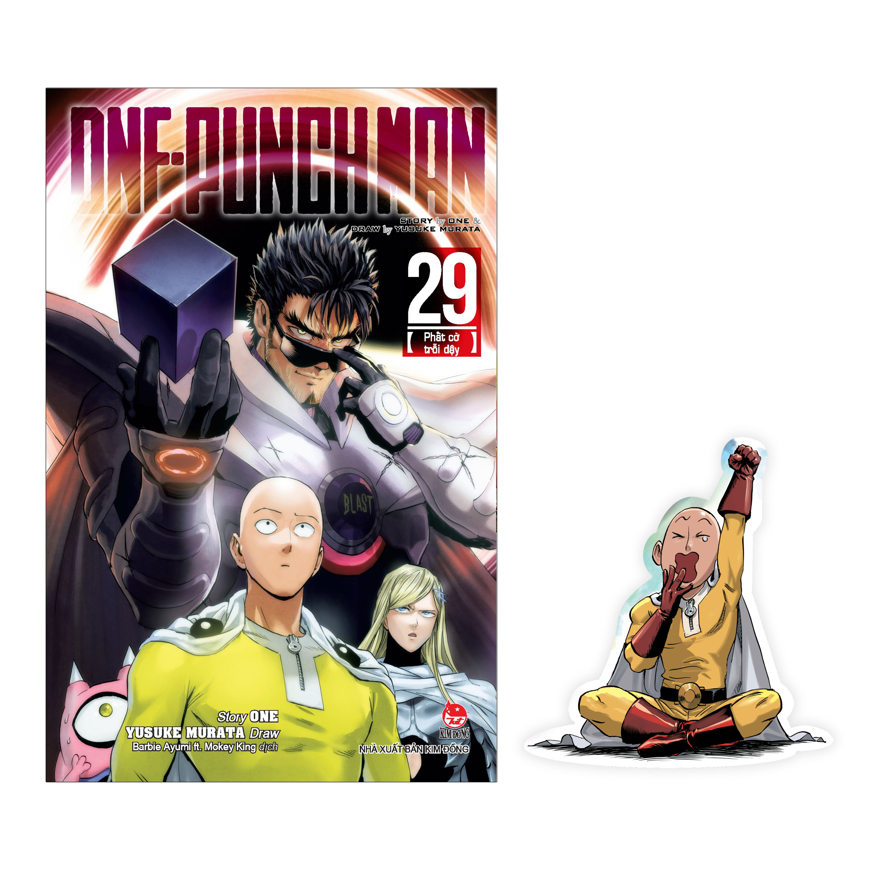 one-punch man - tập 29 - phất cờ trỗi dậy - tặng kèm bookmark - Ảnh 2