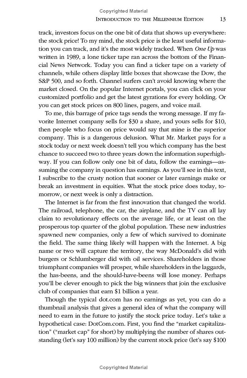 one up on wall street: how to use what you already know to make money in the market - Ảnh 10