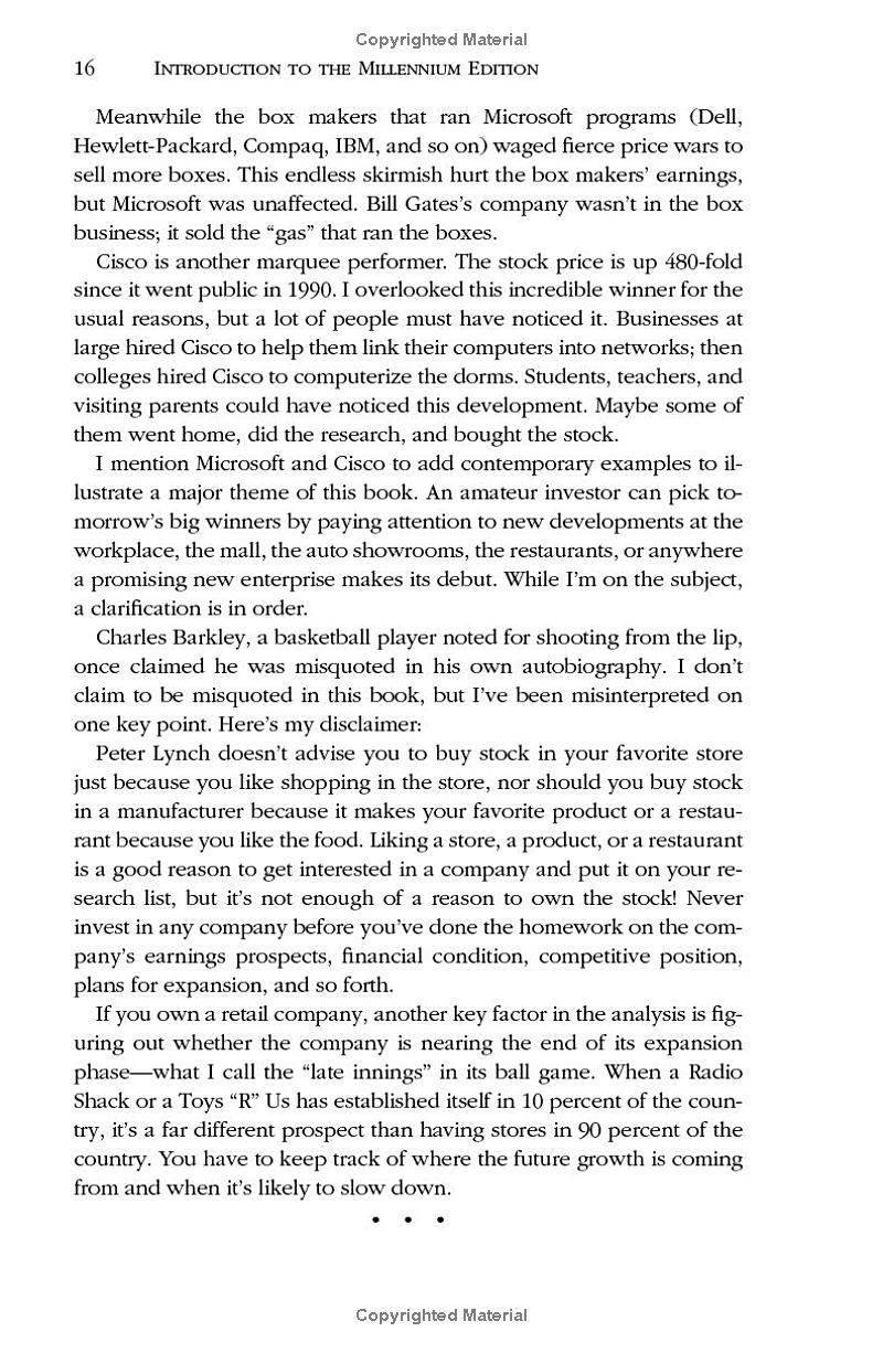 one up on wall street: how to use what you already know to make money in the market - Ảnh 13