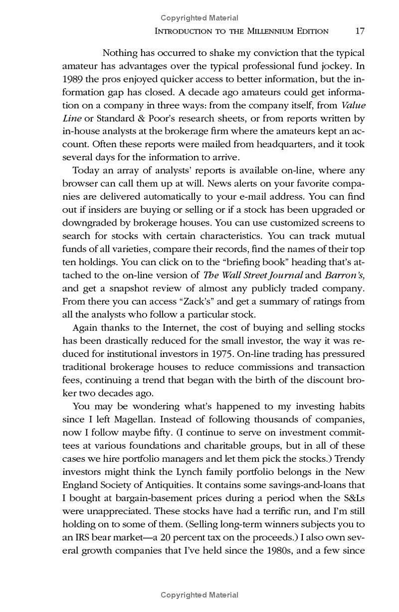 one up on wall street: how to use what you already know to make money in the market - Ảnh 14