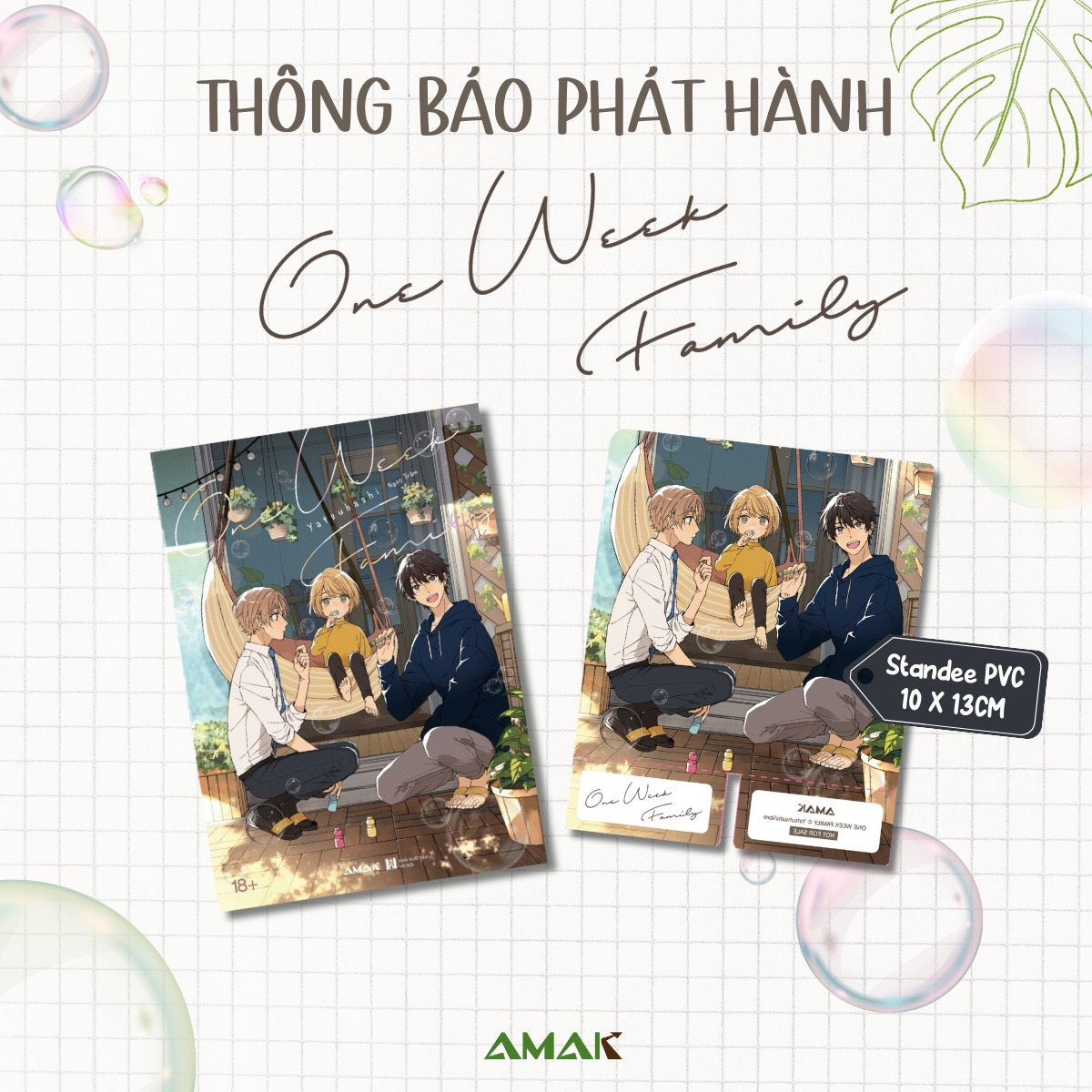 one week family - tặng kèm pvc standee - Ảnh 2