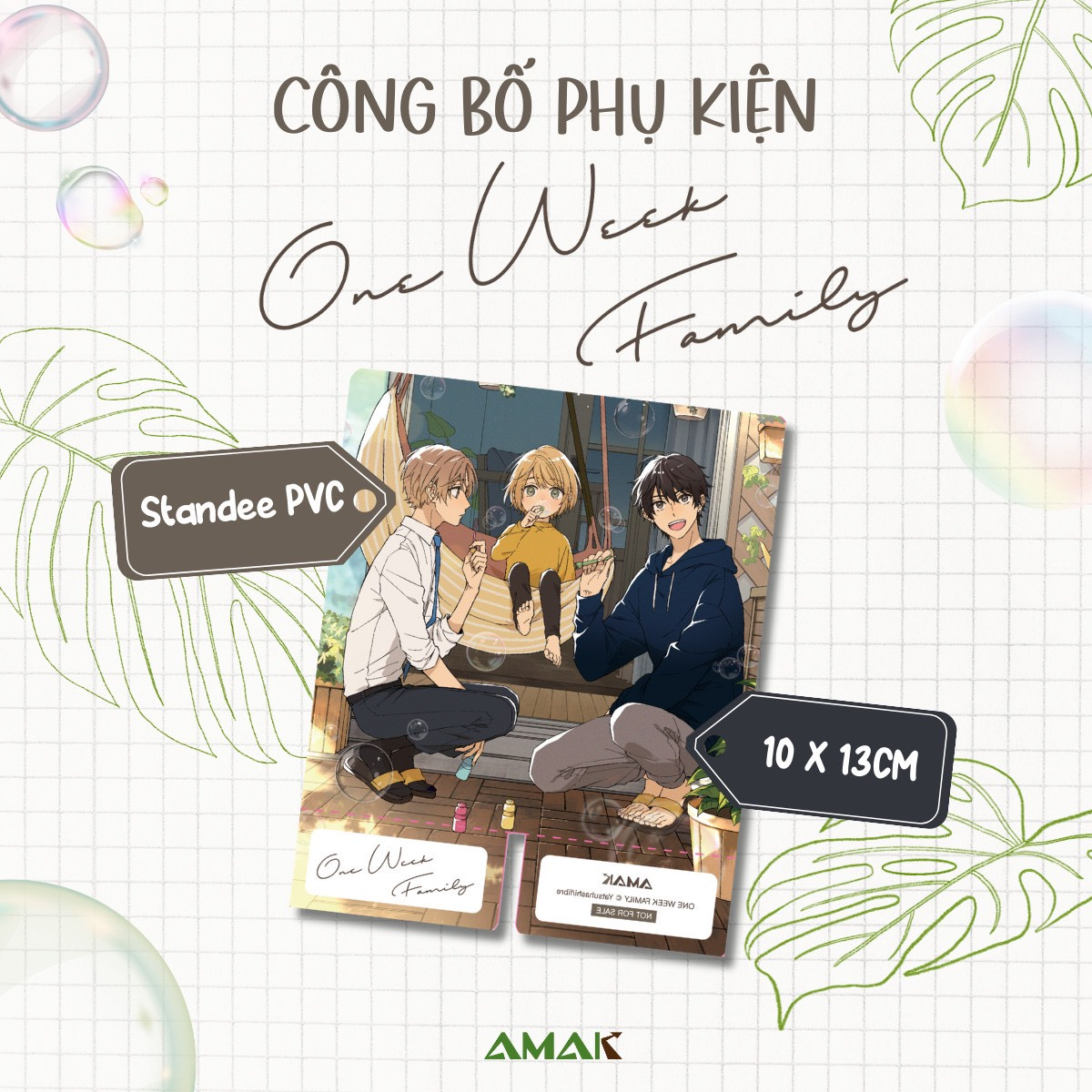 one week family - tặng kèm pvc standee - Ảnh 4
