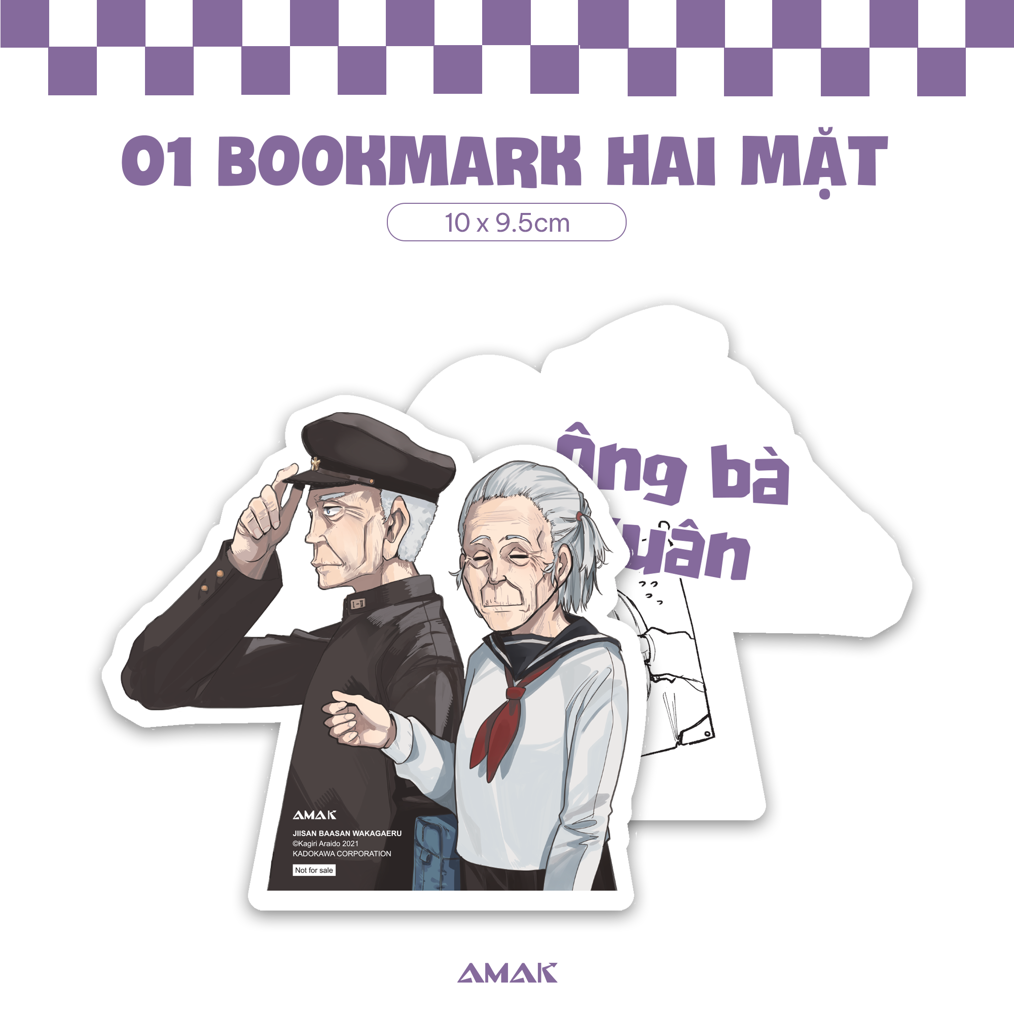 ông bà hồi xuân - tập 4 - tặng kèm bookmark hai mặt + standee giấy - Ảnh 4