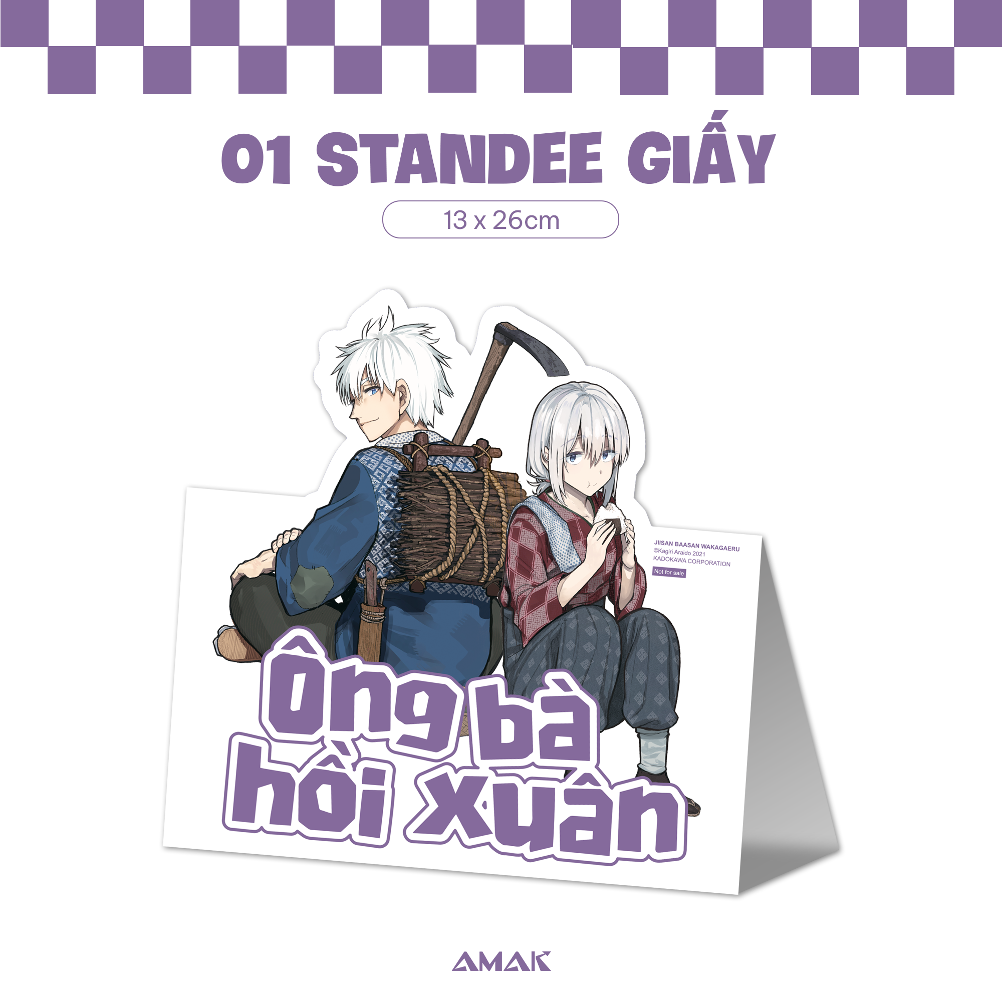 ông bà hồi xuân - tập 4 - tặng kèm bookmark hai mặt + standee giấy - Ảnh 5