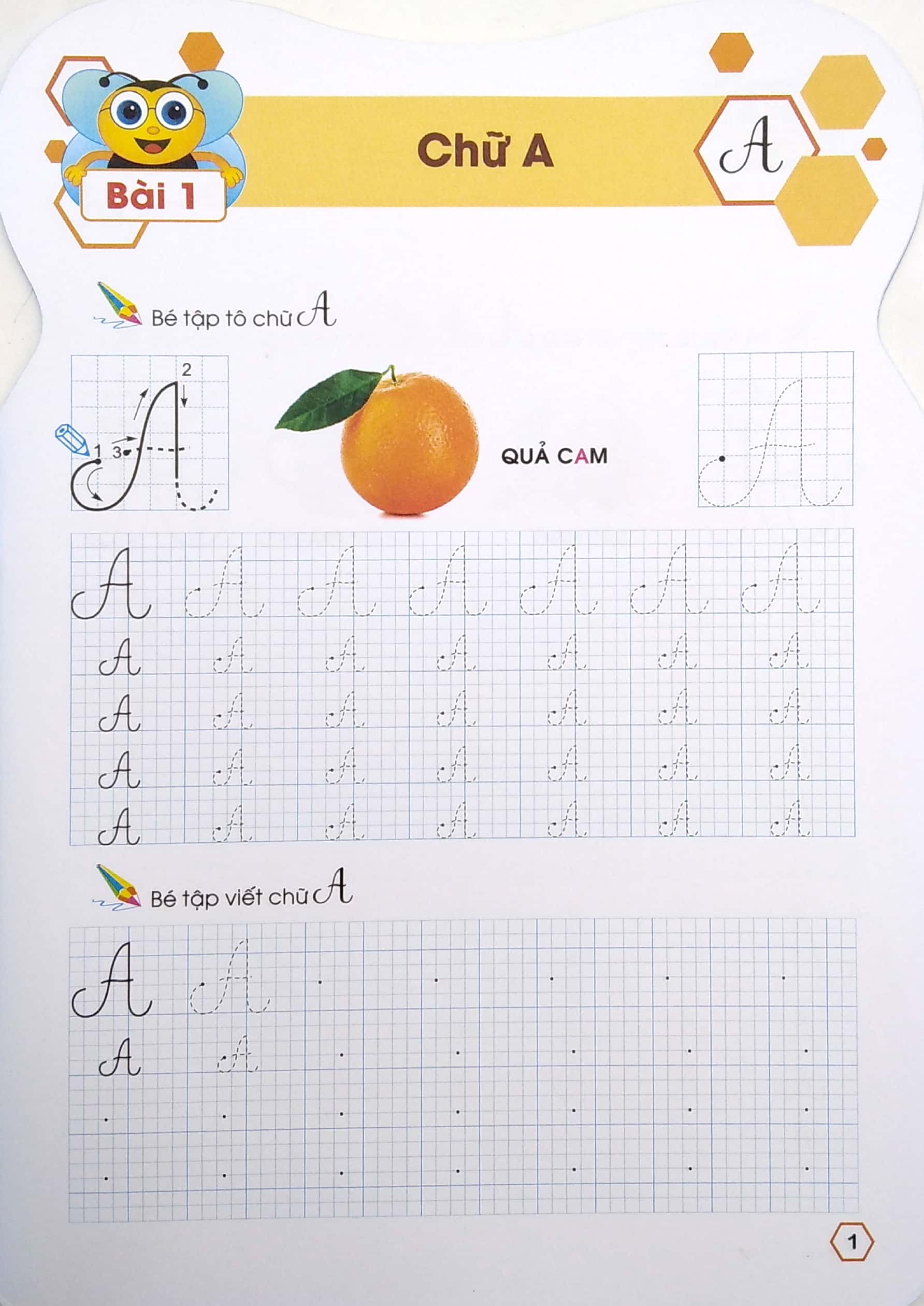 ong con chăm chỉ - tập tô chữ hoa - Ảnh 3