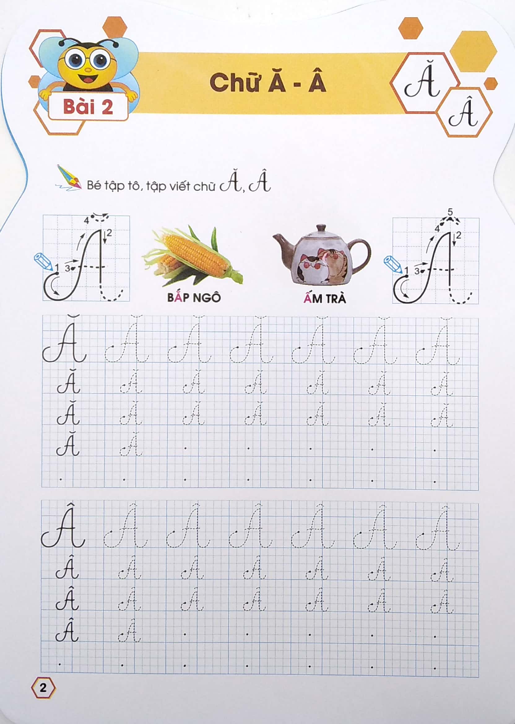 ong con chăm chỉ - tập tô chữ hoa - Ảnh 4