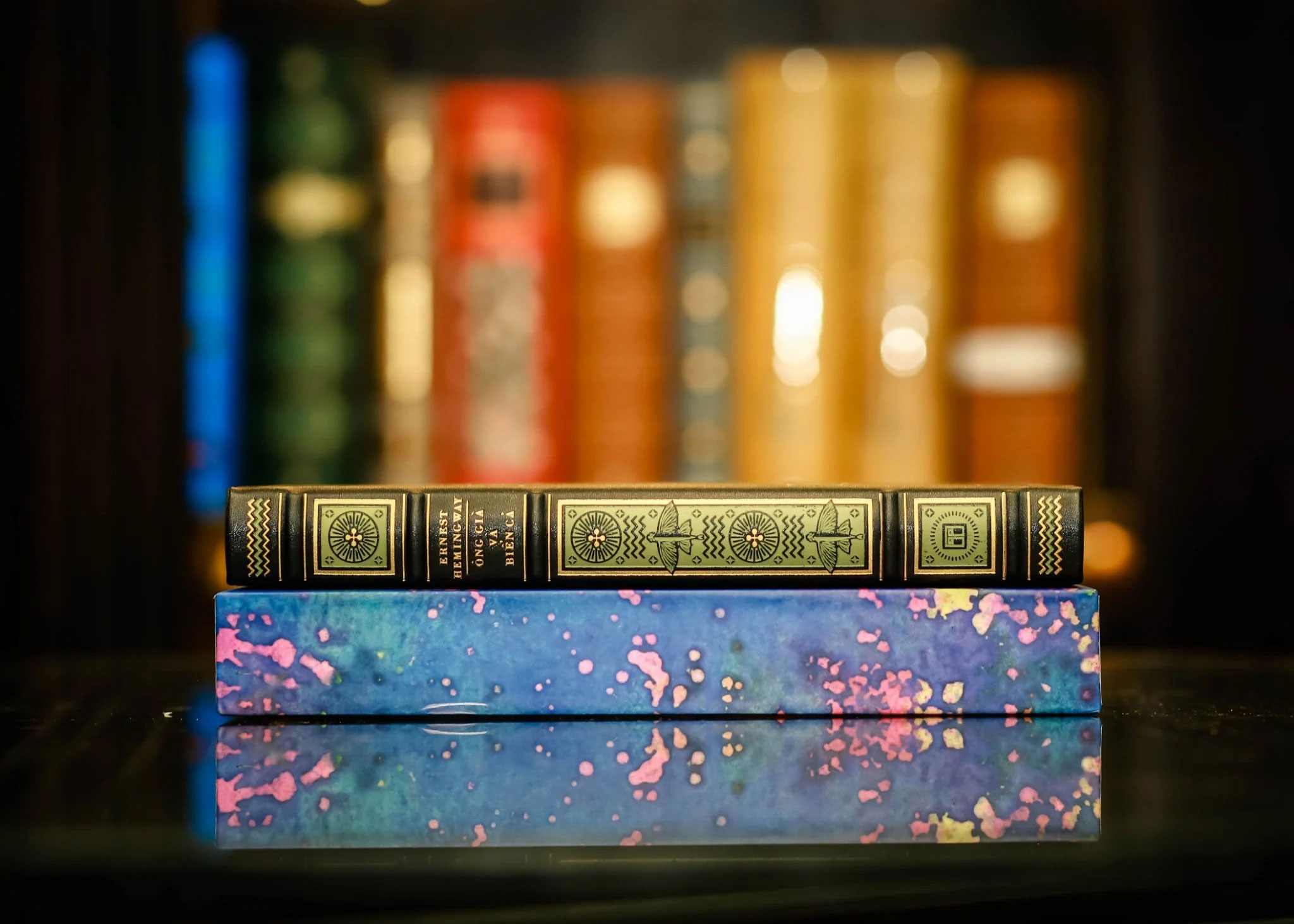 ông già và biển cả - ấn bản giới hạn - bìa da microfiber - Ảnh 13