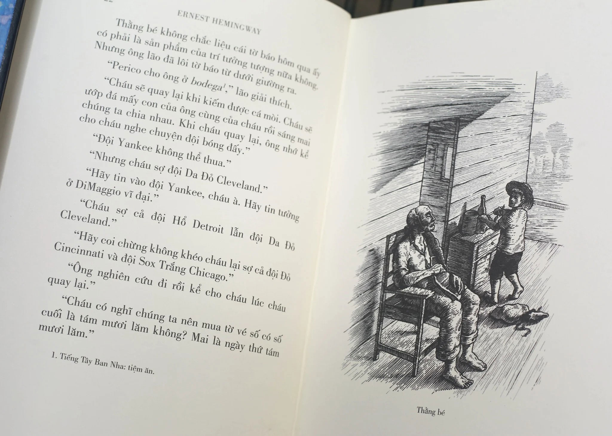 ông già và biển cả - ấn bản giới hạn - bìa da microfiber - Ảnh 8