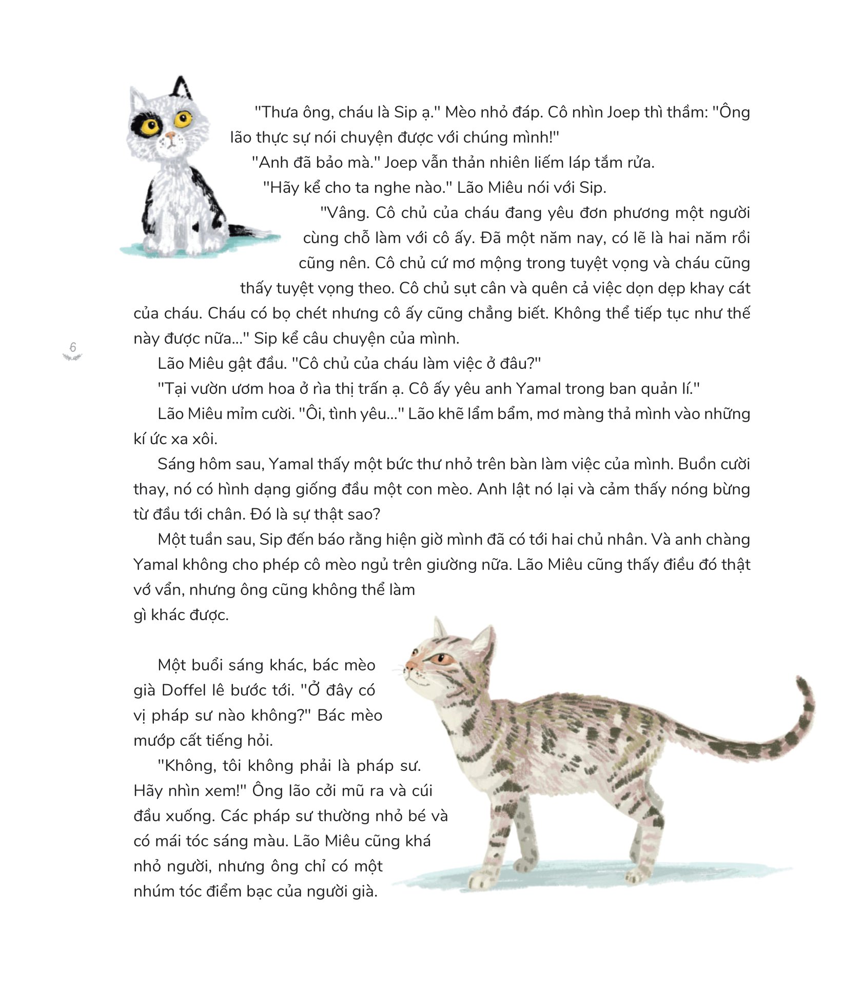 ông lão nói chuyện với mèo và các câu chuyện nhỏ - bìa cứng - Ảnh 6