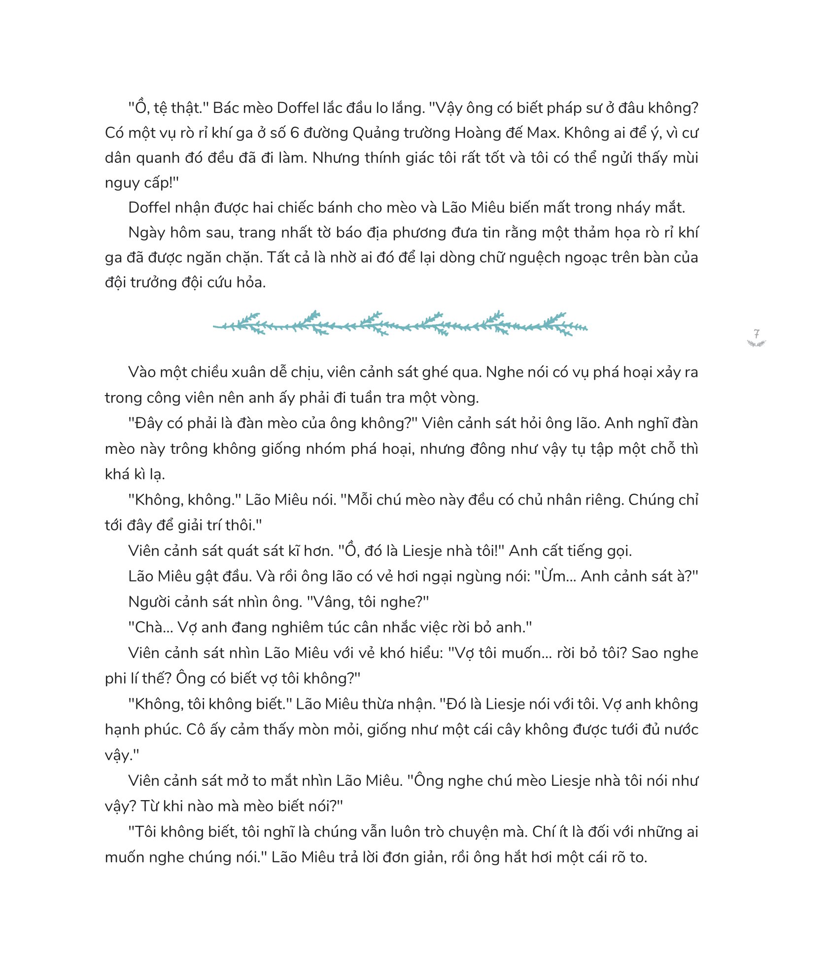 ông lão nói chuyện với mèo và các câu chuyện nhỏ - bìa cứng - Ảnh 7