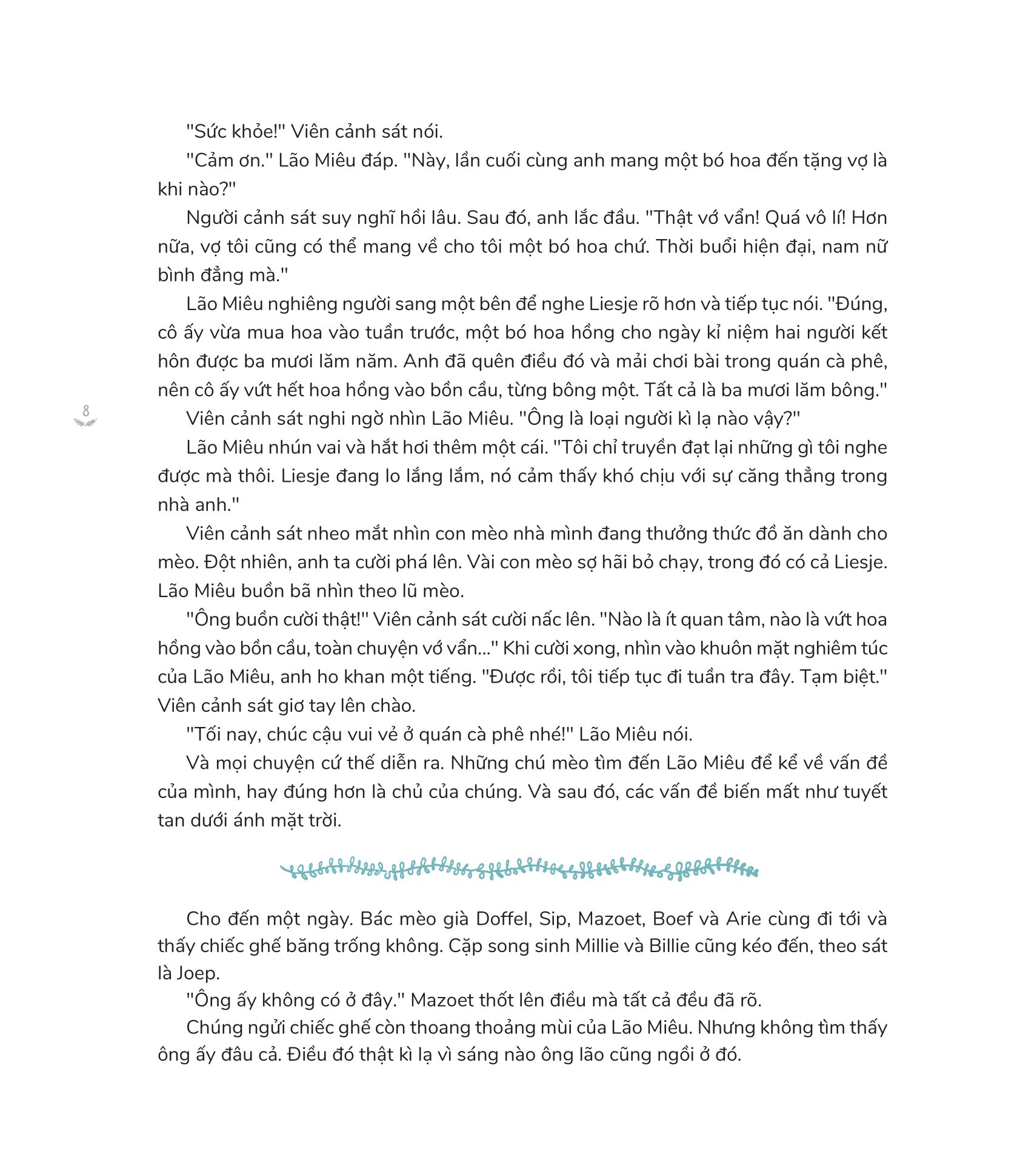 ông lão nói chuyện với mèo và các câu chuyện nhỏ - bìa cứng - Ảnh 8