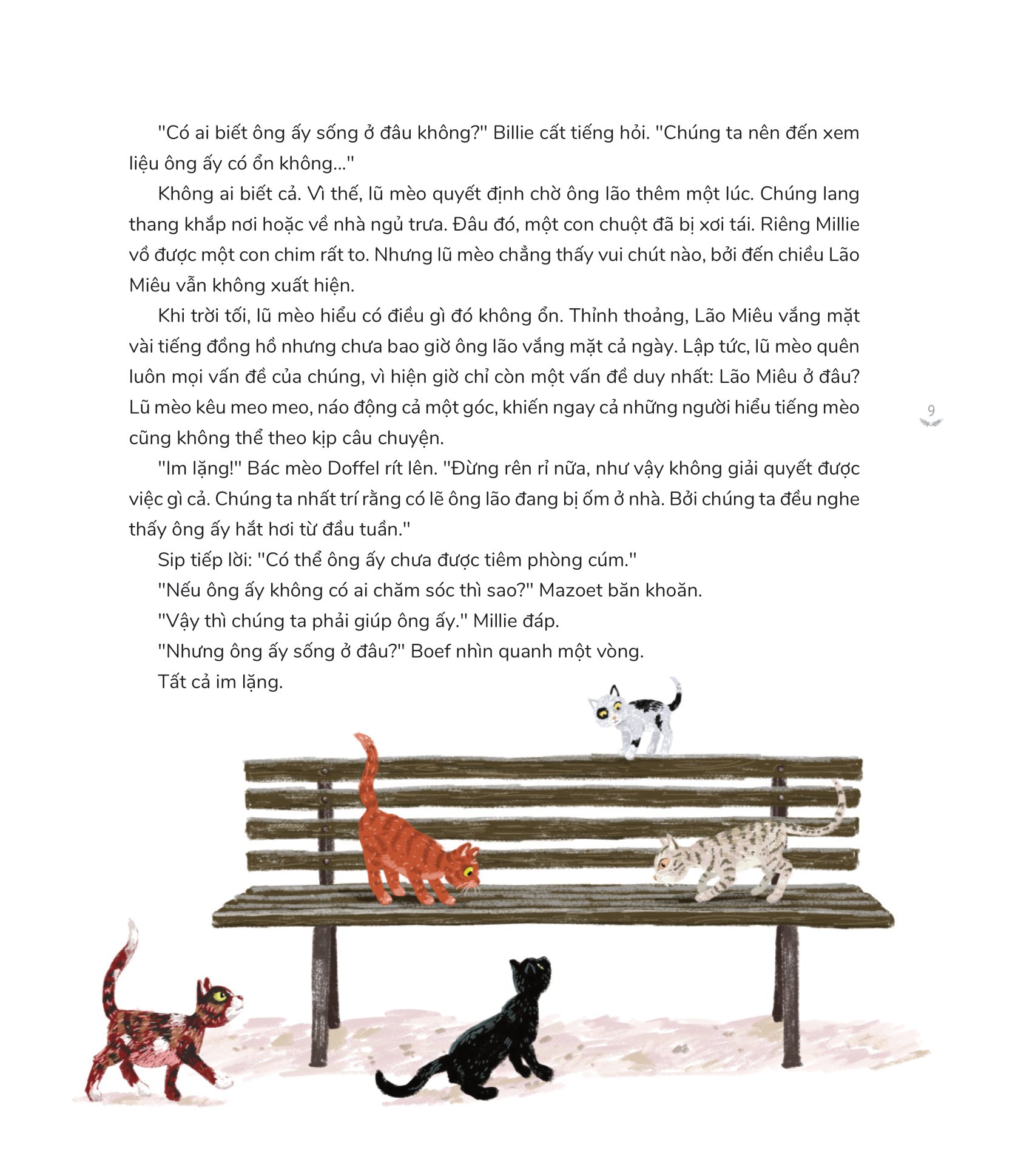 ông lão nói chuyện với mèo và các câu chuyện nhỏ - bìa cứng - Ảnh 9