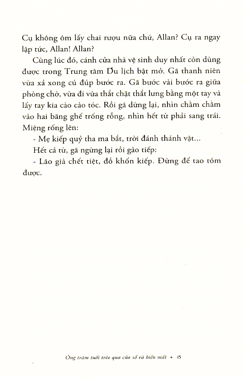 ông trăm tuổi trèo qua cửa số và biến mất (tái bản 2023) - Ảnh 13