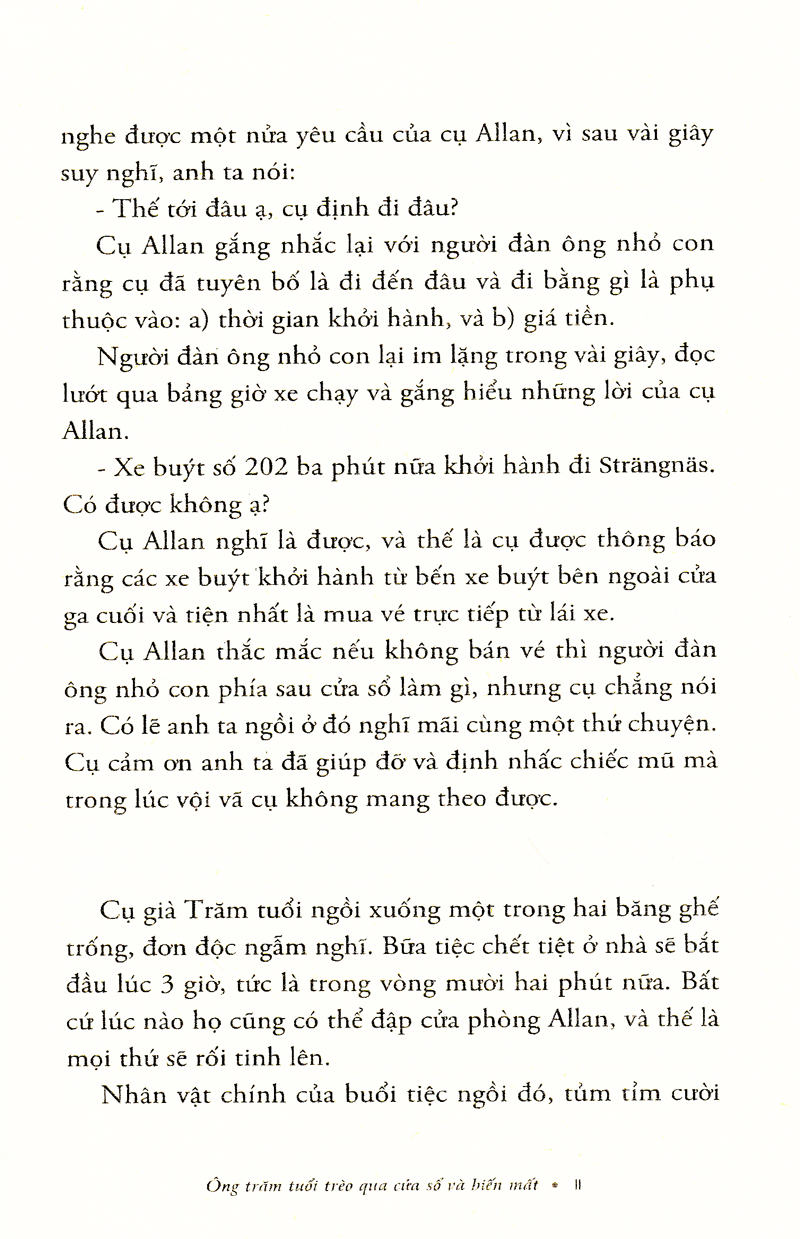 ông trăm tuổi trèo qua cửa số và biến mất (tái bản 2023) - Ảnh 9