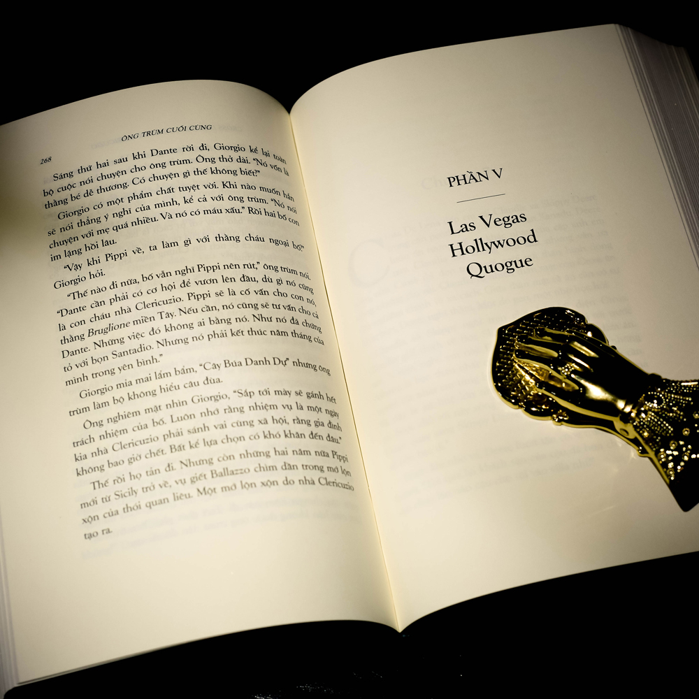 ông trùm cuối cùng - ấn bản giới hạn - bìa da - Ảnh 9