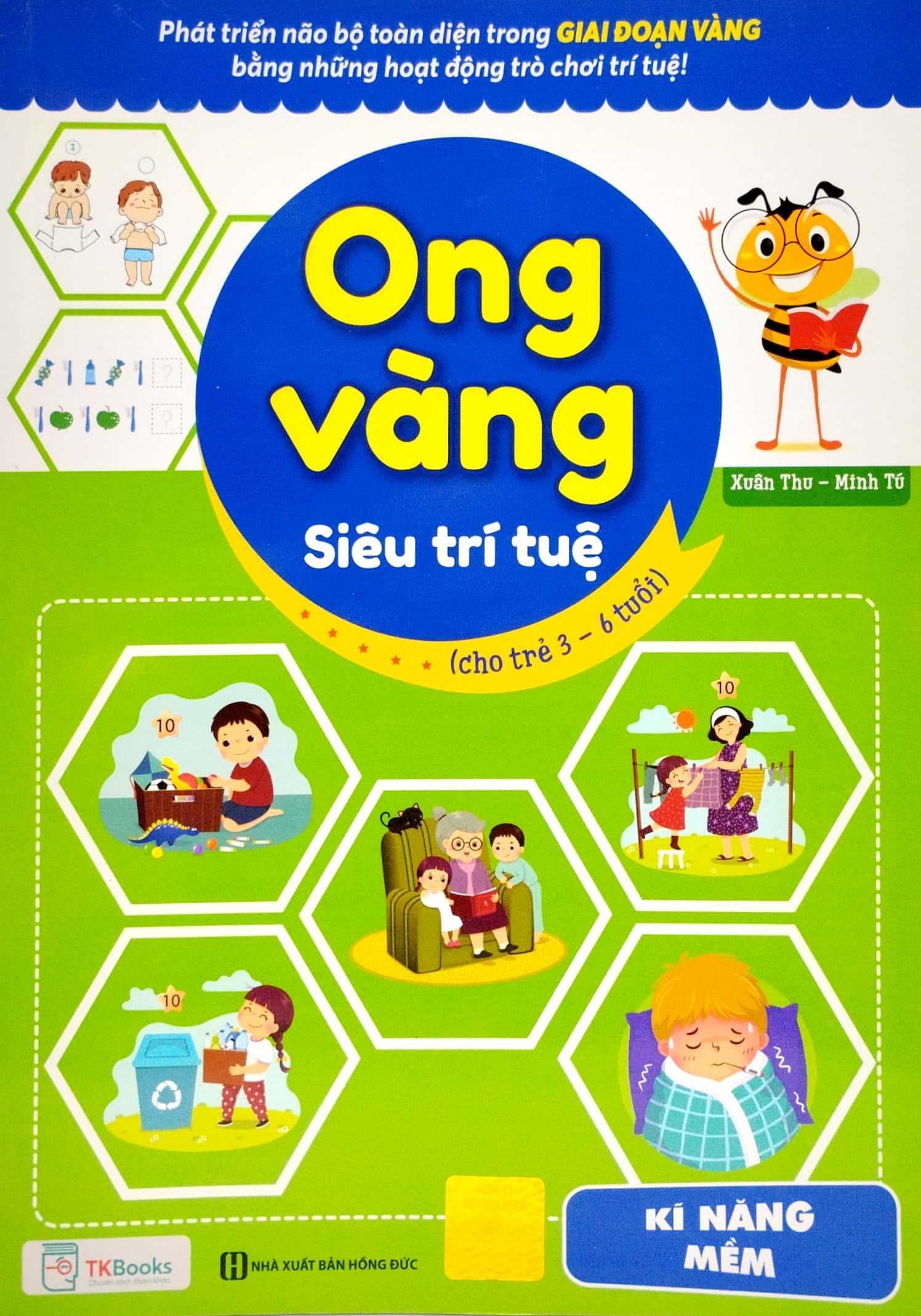 ong vàng siêu trí tuệ (cho trẻ từ 3 - 6 tuổi) - kỹ năng mềm - Ảnh 2