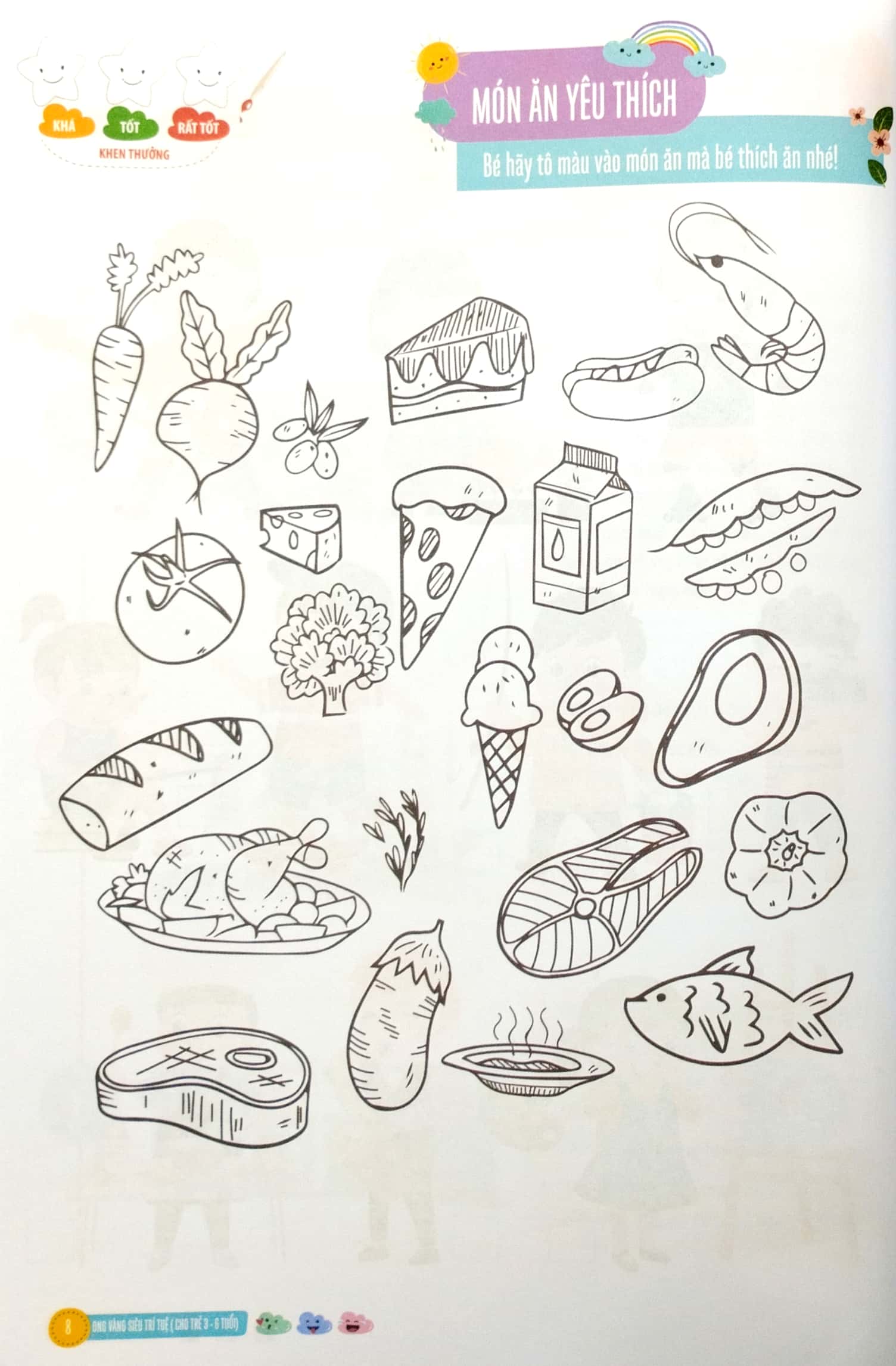 ong vàng siêu trí tuệ (cho trẻ từ 3 - 6 tuổi) - kỹ năng mềm - Ảnh 5