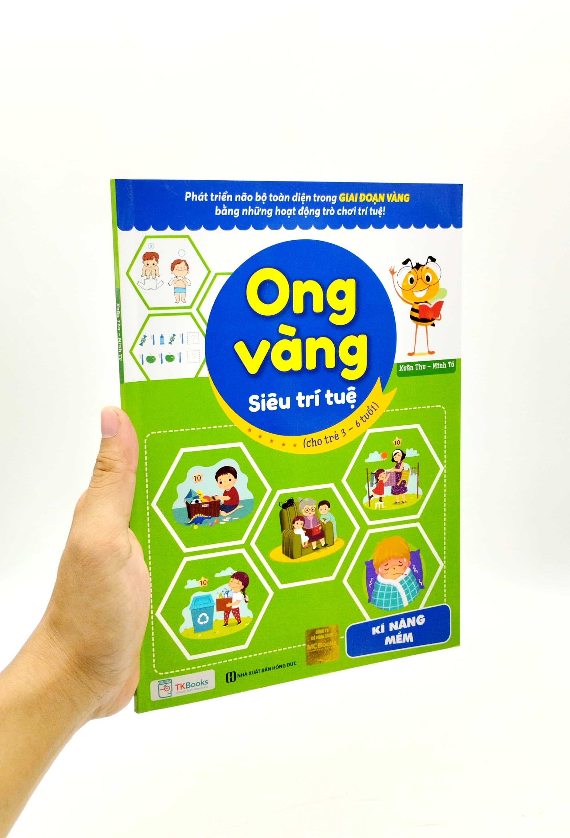 ong vàng siêu trí tuệ (cho trẻ từ 3 - 6 tuổi) - kỹ năng mềm - Ảnh 7