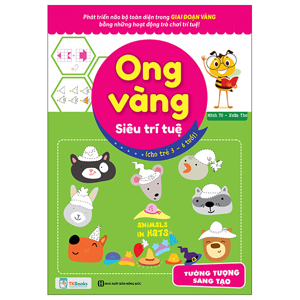 ong vàng siêu trí tuệ (cho trẻ từ 3 - 6 tuổi) - tưởng tượng, sáng tạo - Ảnh 2