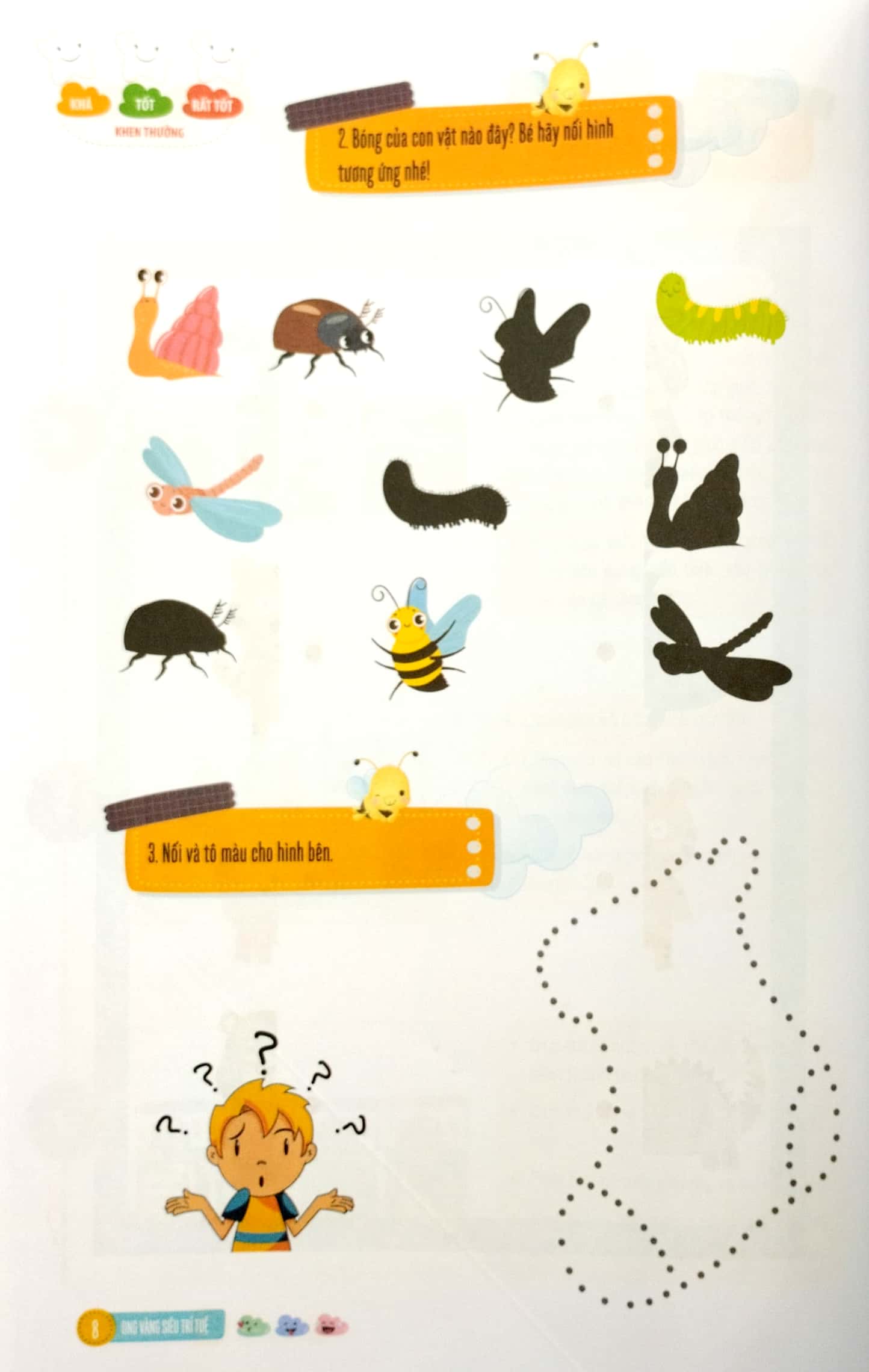 ong vàng siêu trí tuệ (cho trẻ từ 3 - 6 tuổi) - tưởng tượng, sáng tạo - Ảnh 6