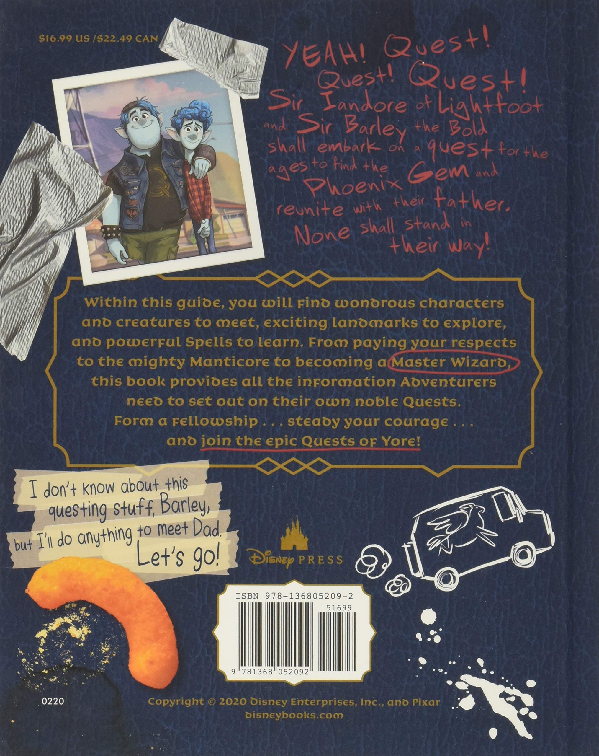 onward: quests of yore (disney pixar) - Ảnh 2