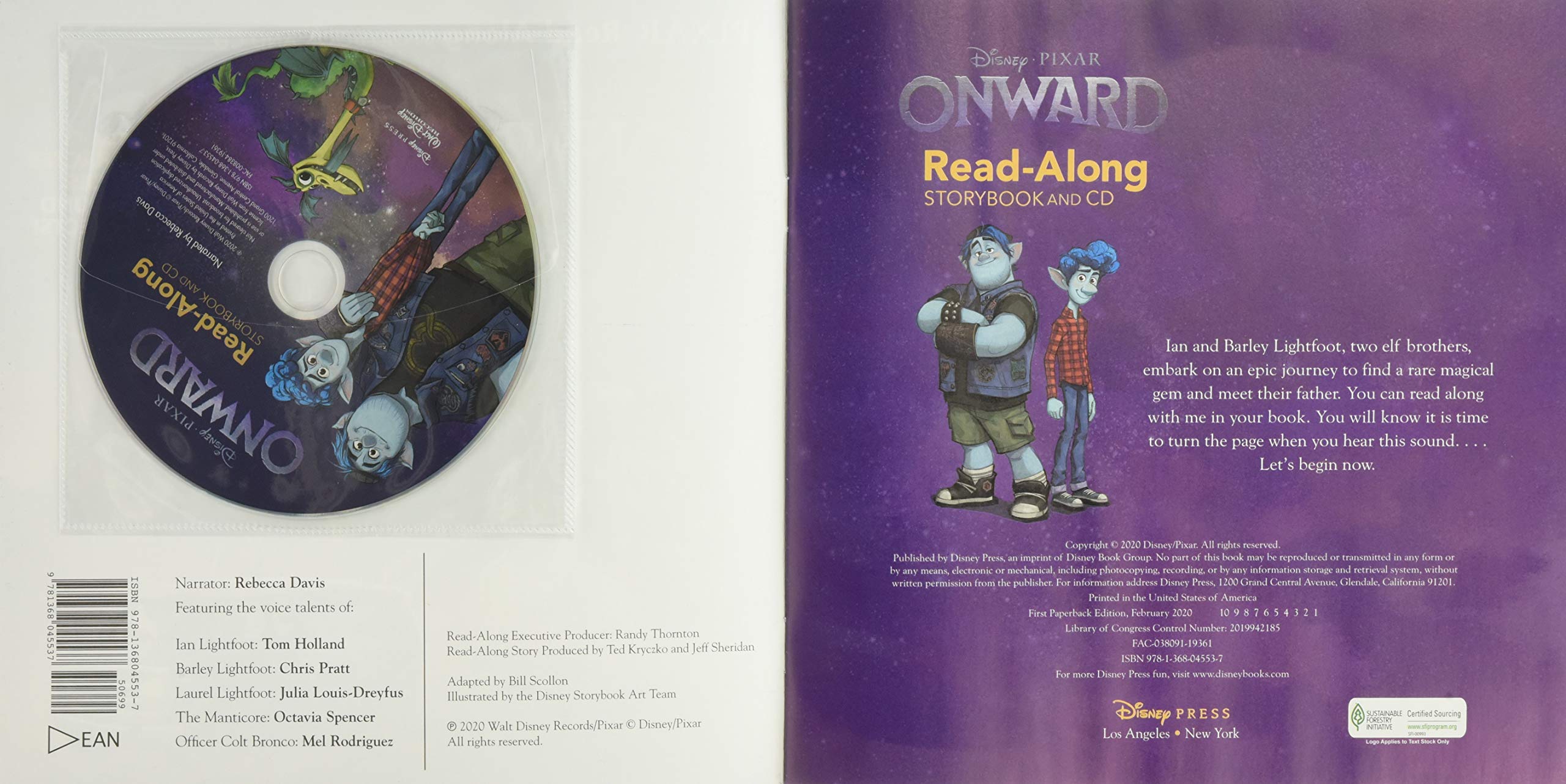 onward read-along storybook and cd - Ảnh 3