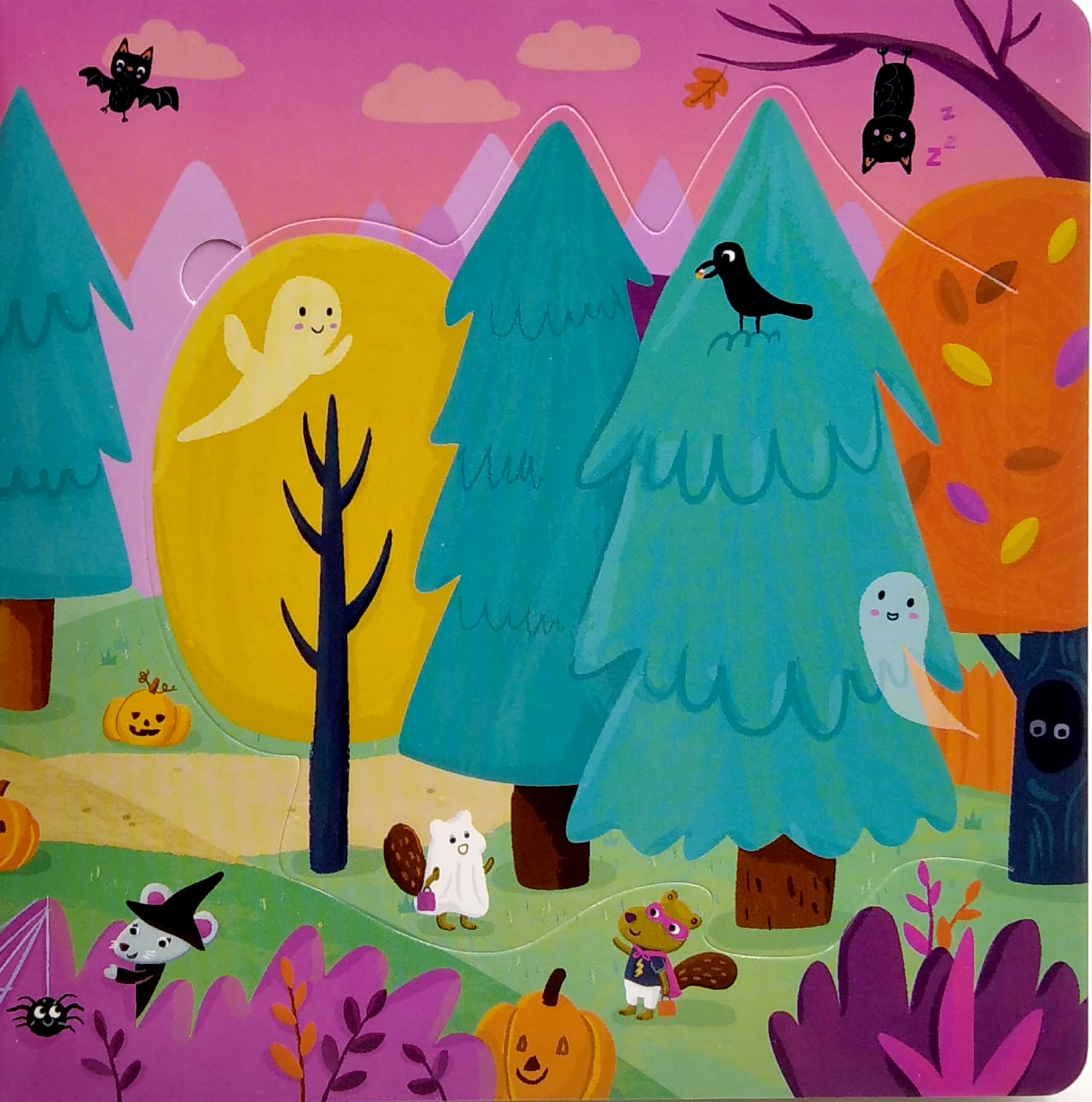 open the witch's door: a halloween lift-the-flap book - Ảnh 4