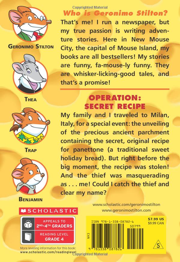 operation: secret recipe (geronimo stilton #66), volume 66 - Ảnh 16