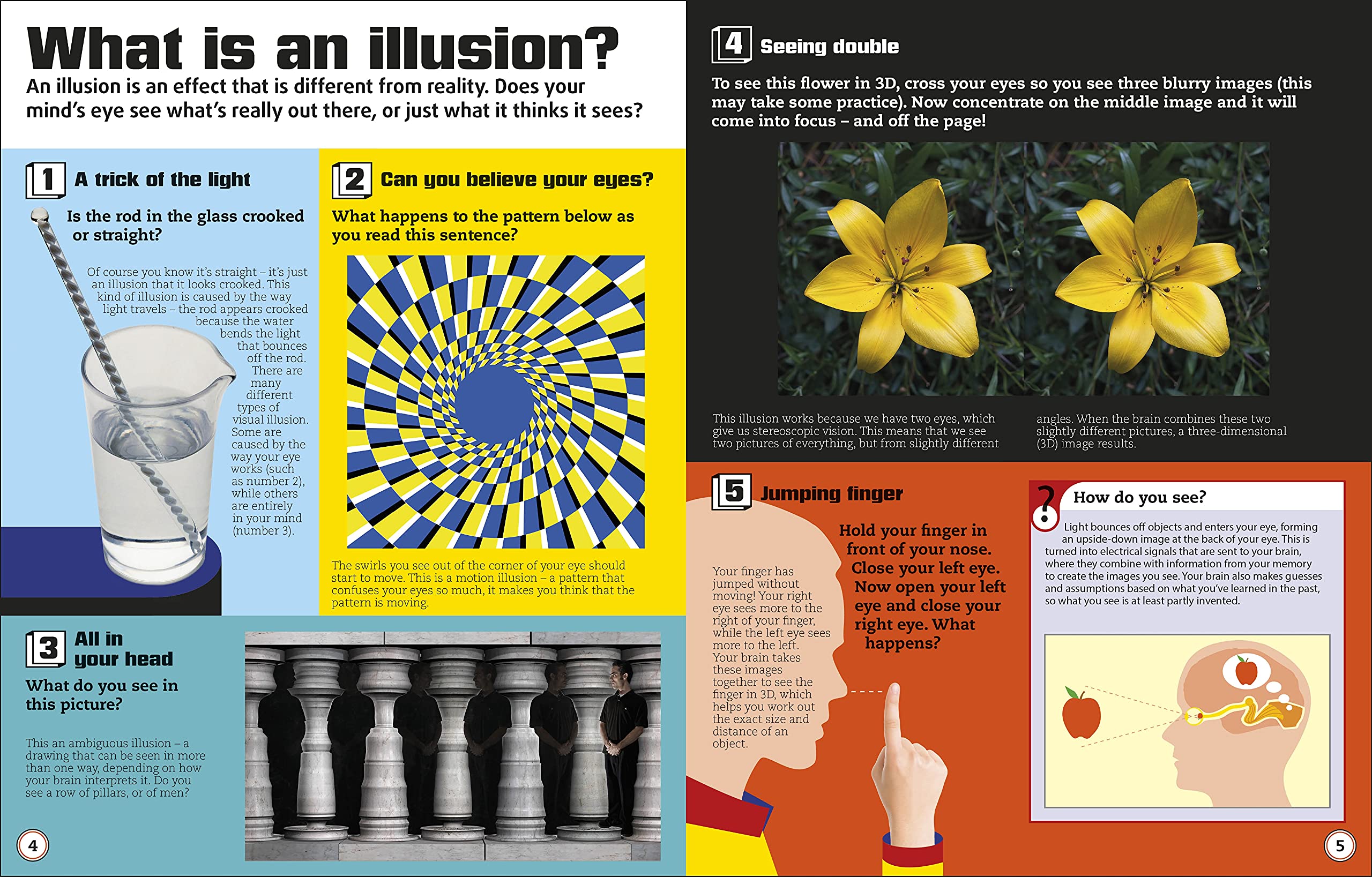 optical illusions: incredible pop-up visual magic! - Ảnh 3