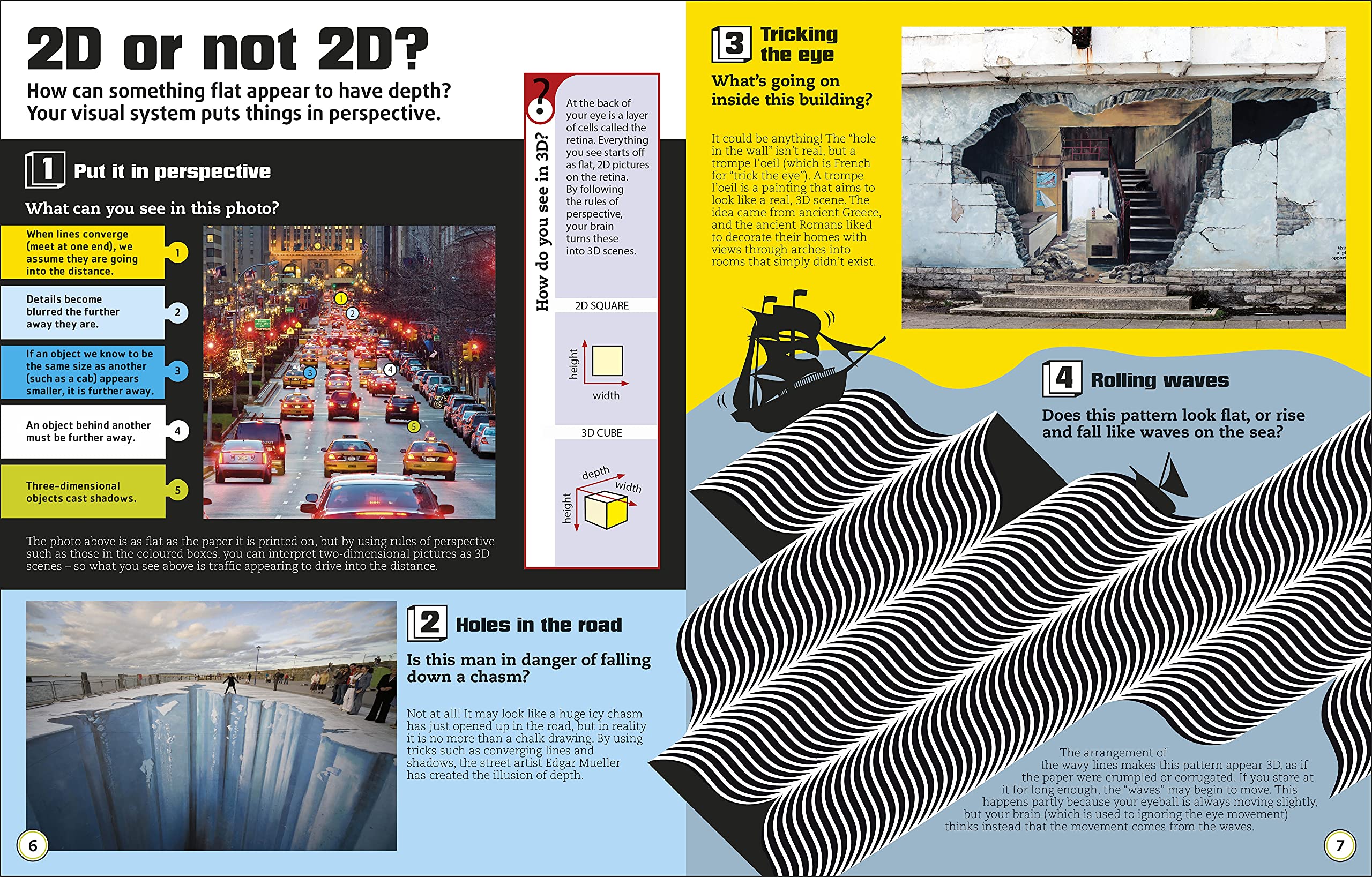 optical illusions: incredible pop-up visual magic! - Ảnh 4