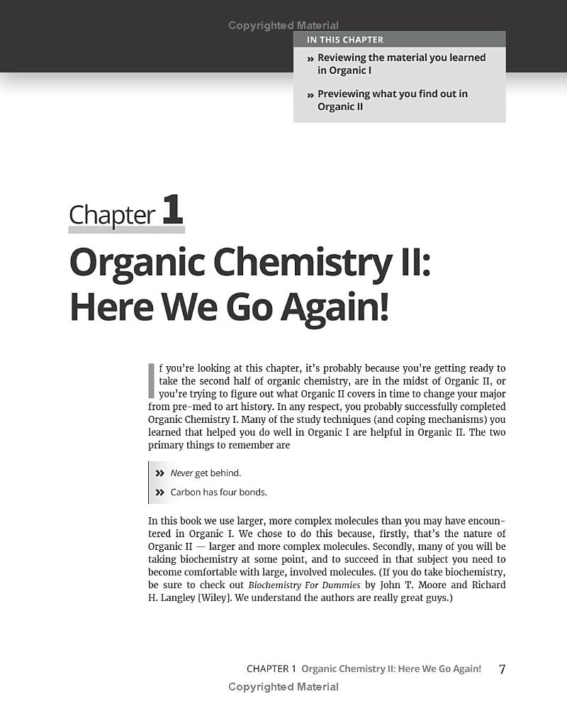 organic chemistry ii for dummies - Ảnh 5