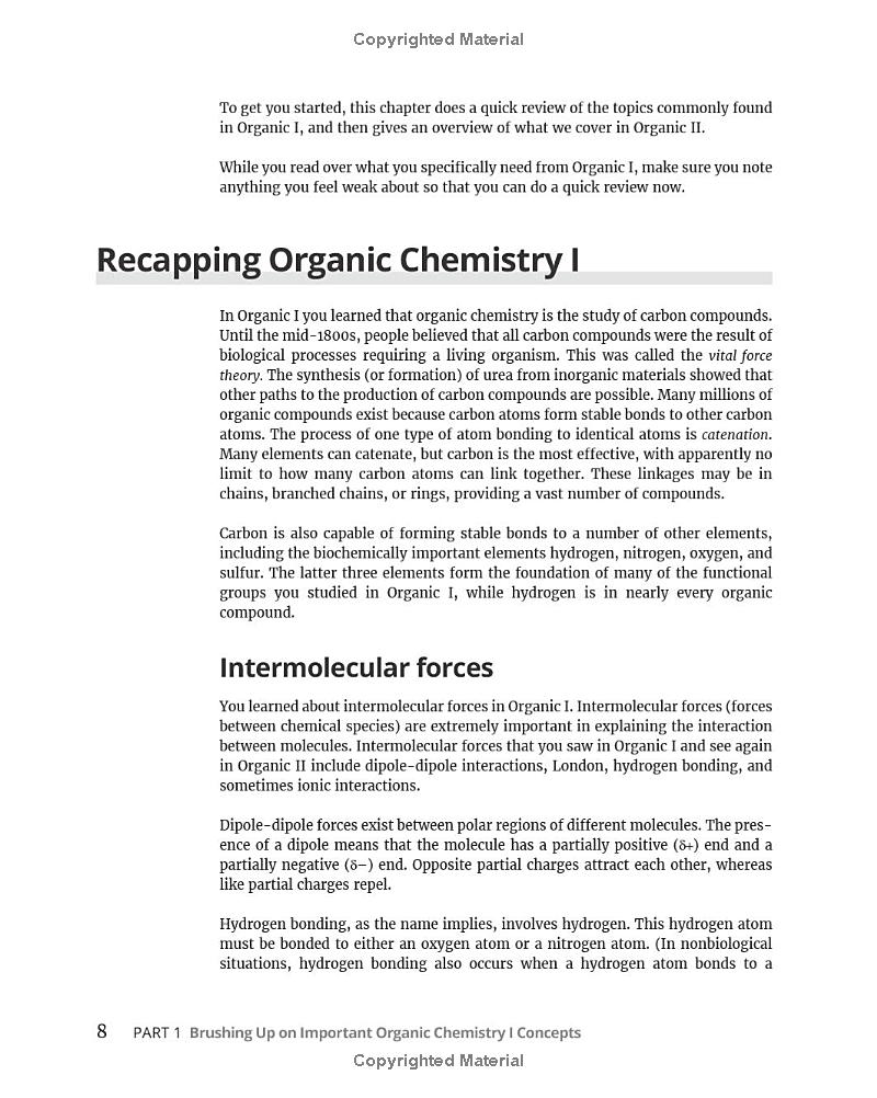 organic chemistry ii for dummies - Ảnh 6