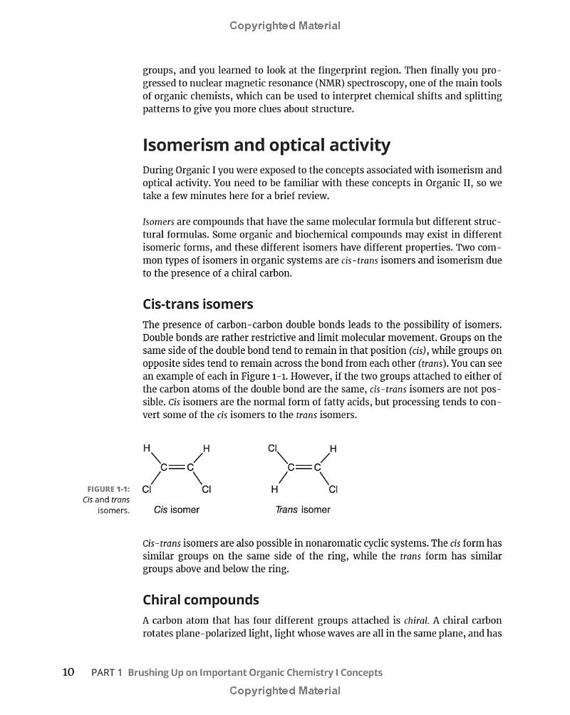 organic chemistry ii for dummies - Ảnh 8