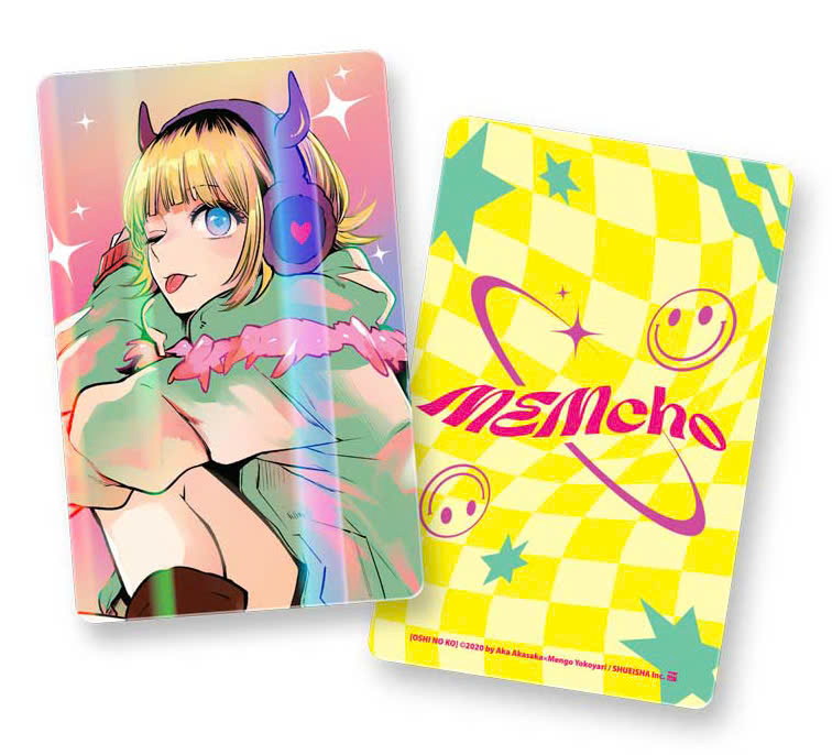 oshi no ko - dưới ánh hào quang - tập 12 - bản sưu tầm - tặng kèm bìa đặc biệt hai mặt + oshi no card + card idol + vòng tay idol + b-komachi fc member card + b-komachi on-stage standee - Ảnh 5