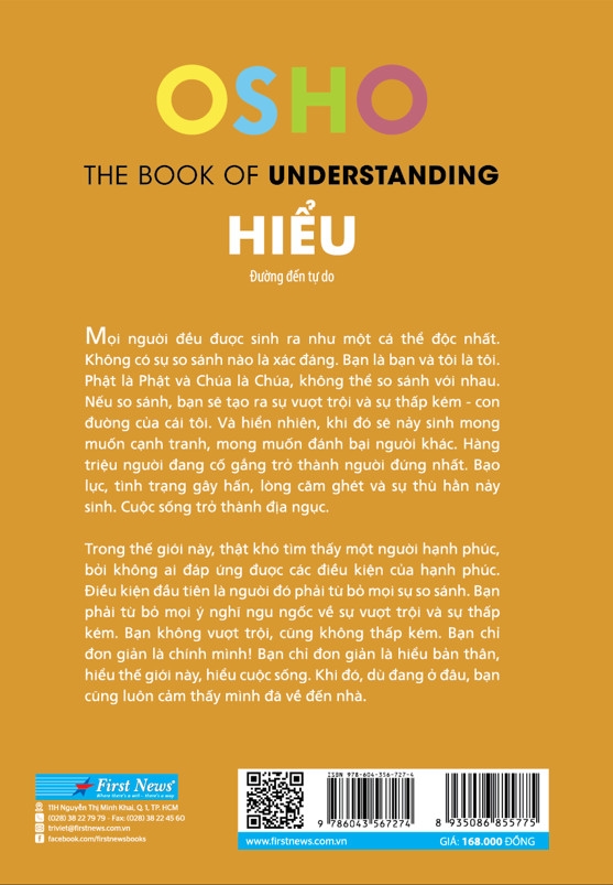osho - hiểu - đường đến tự do - Ảnh 3