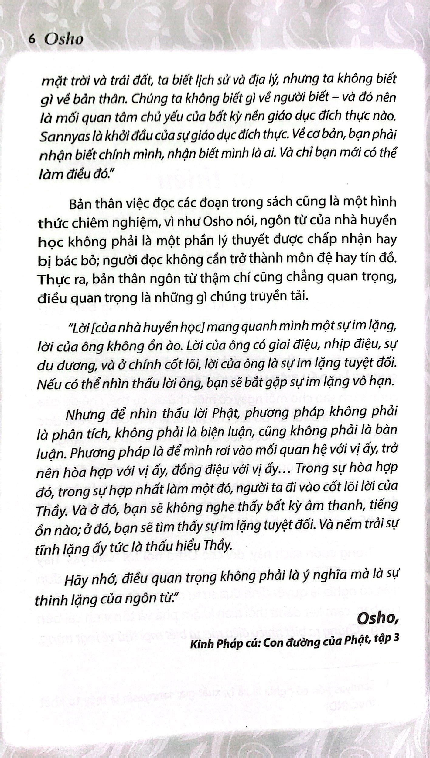 osho - suy ngẫm cuối cùng vào buổi tối - 365 khoảnh khắc tâm thiền cho đêm tỉnh thức (tái bản 2022) - Ảnh 4