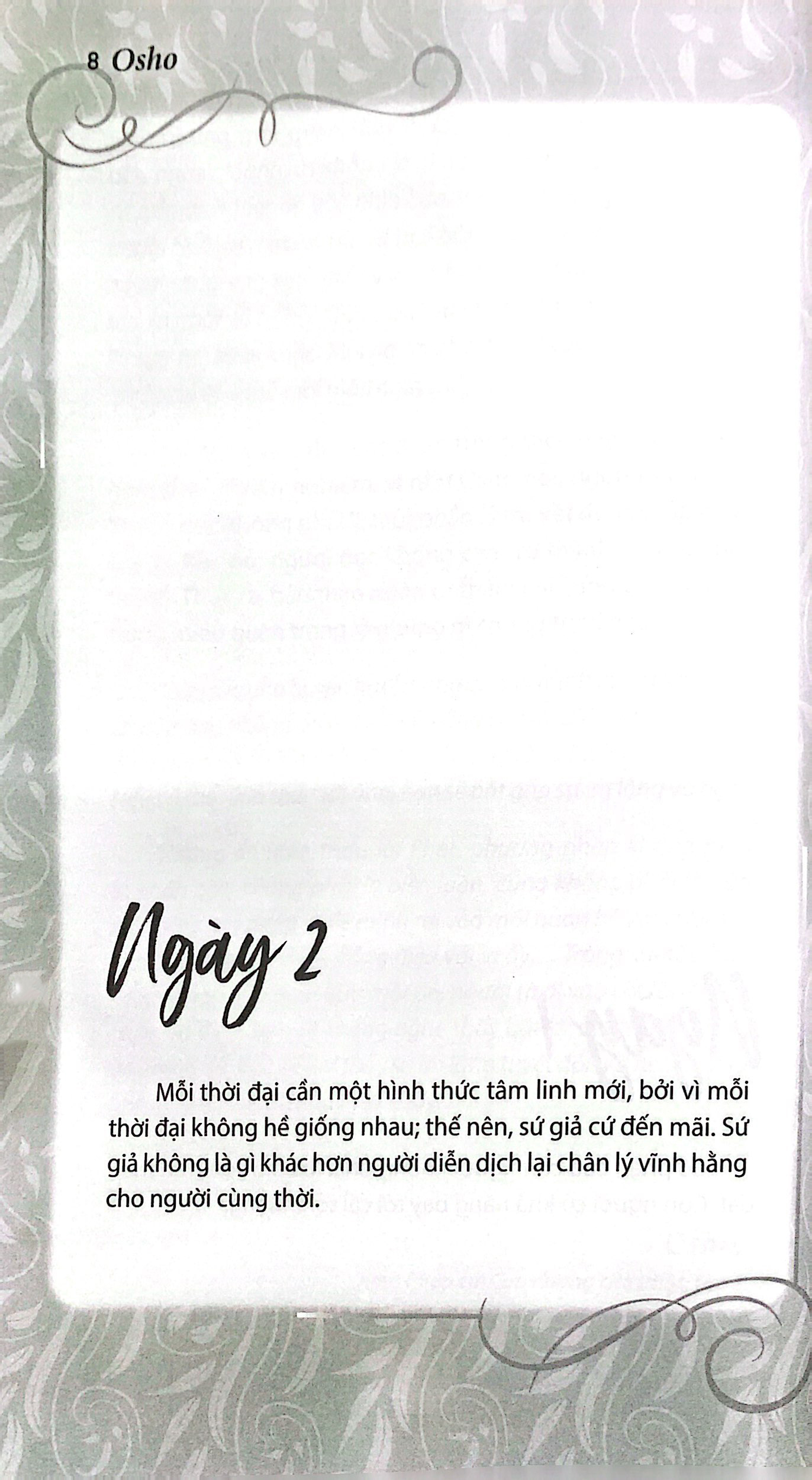 osho - suy ngẫm đầu tiên vào buổi sáng - 365 khoảnh khắc thăng hoa cho ngày mới tỉnh thức (tái bản 2022) - Ảnh 6