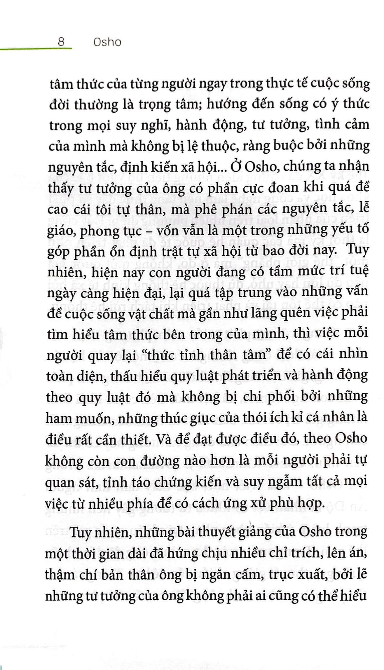 osho - upanishad - cốt tủy của giáo huấn (tái bản 2022) - Ảnh 5
