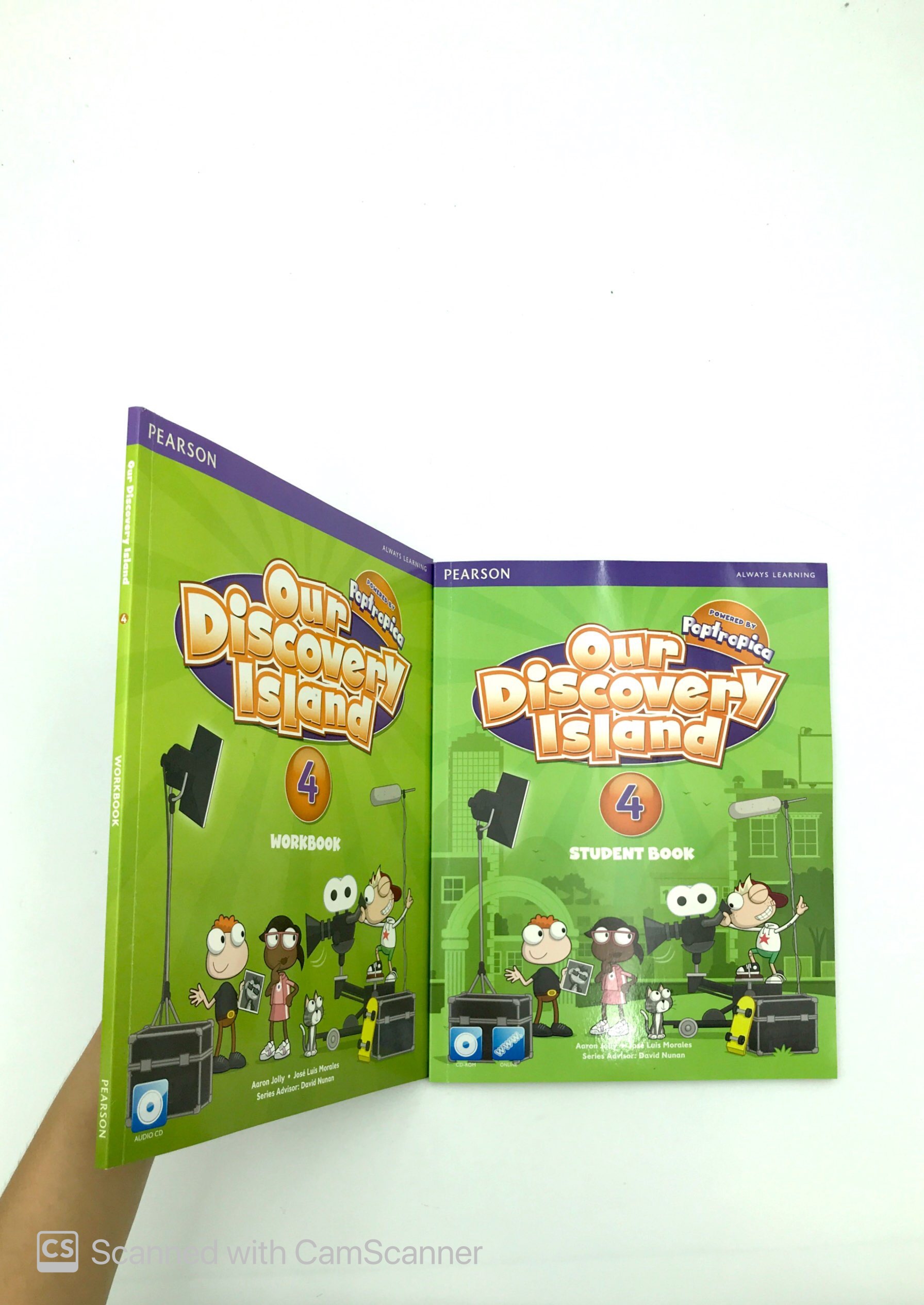 our discovery island ame (sb4 w/cdrom + wb4 w/cd) - Ảnh 13