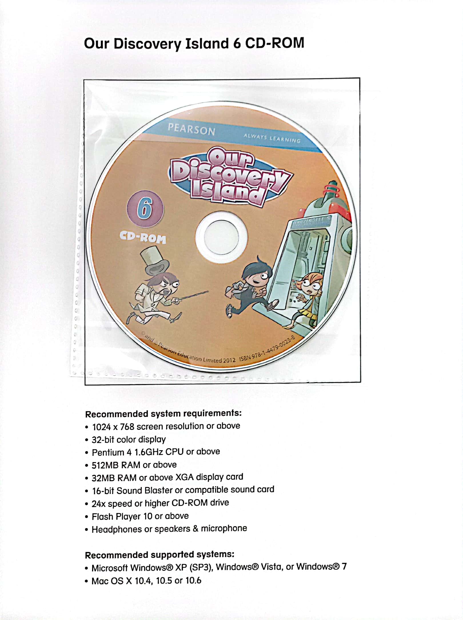 our discovery island ame (sb6 w/cdrom + wb6 w/cd) - Ảnh 8