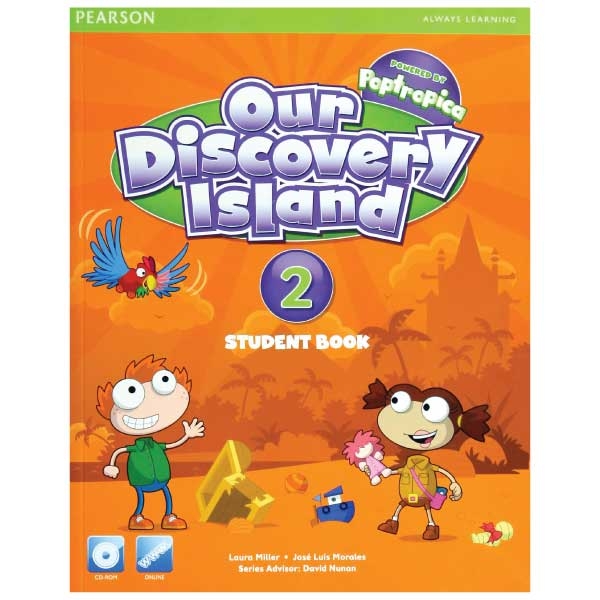 our discovery island american sb2 w/cdrom & online access code - Ảnh 2