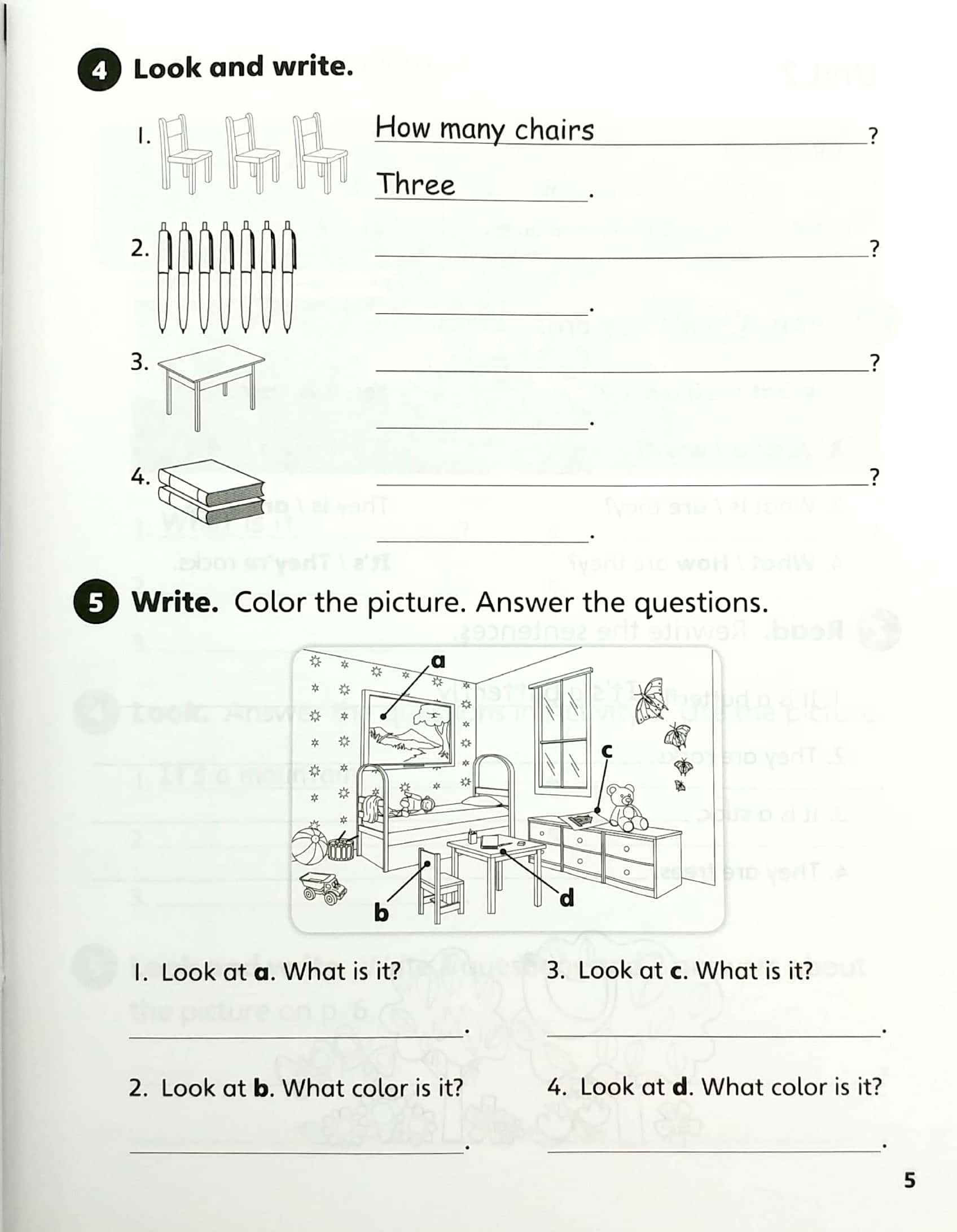 our world ame 1 grammar workbook - Ảnh 7