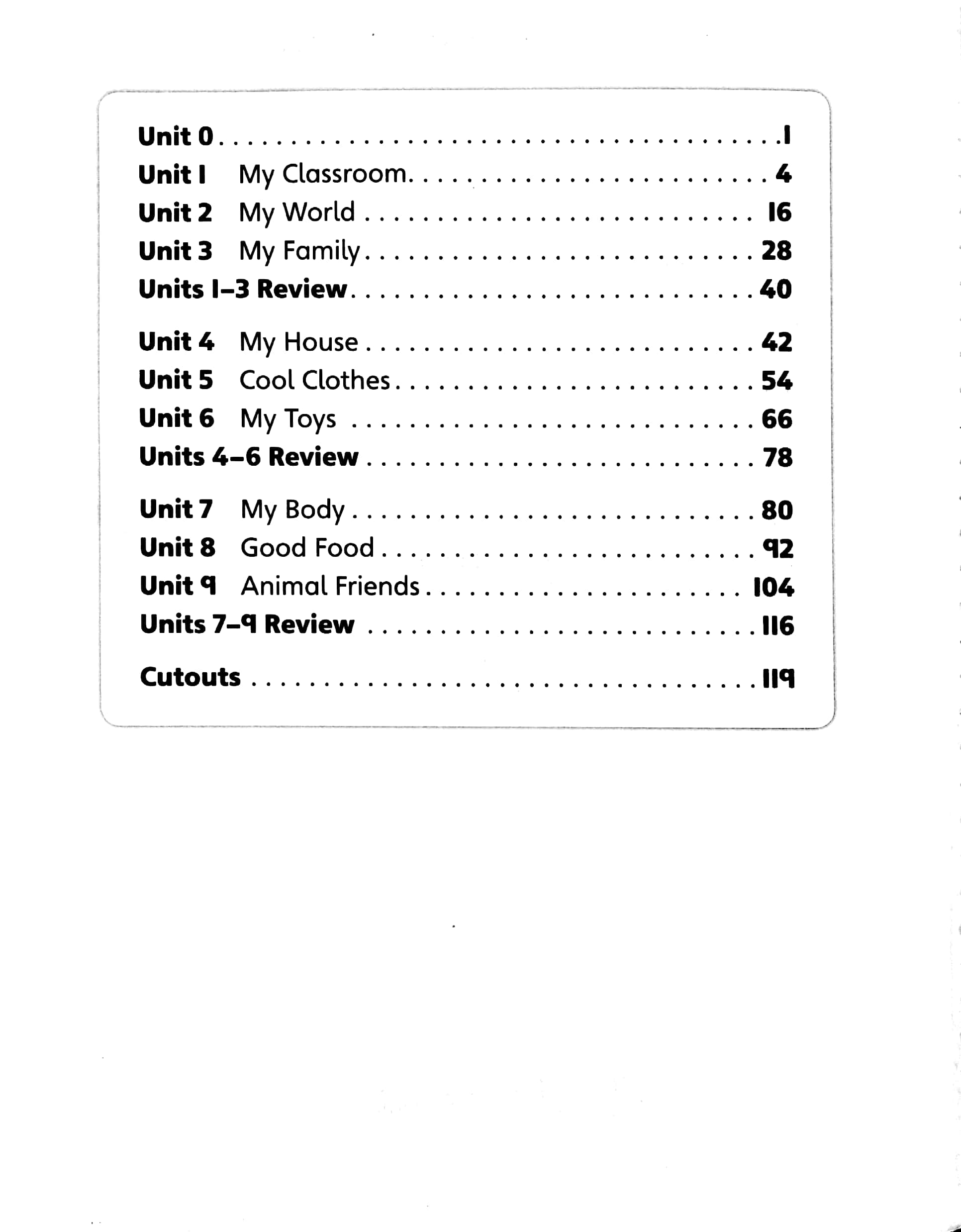 our world ame 1 workbook - Ảnh 4