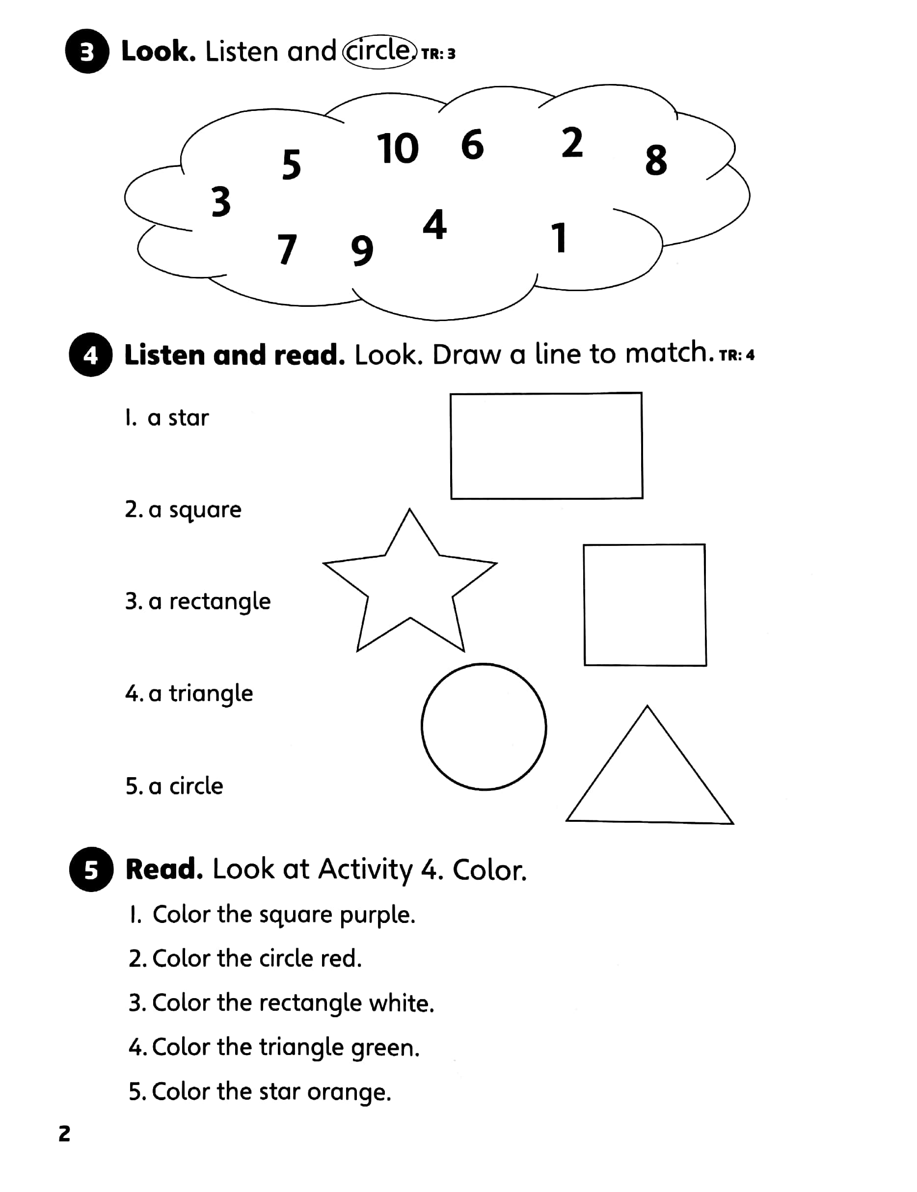 our world ame 1 workbook - Ảnh 6