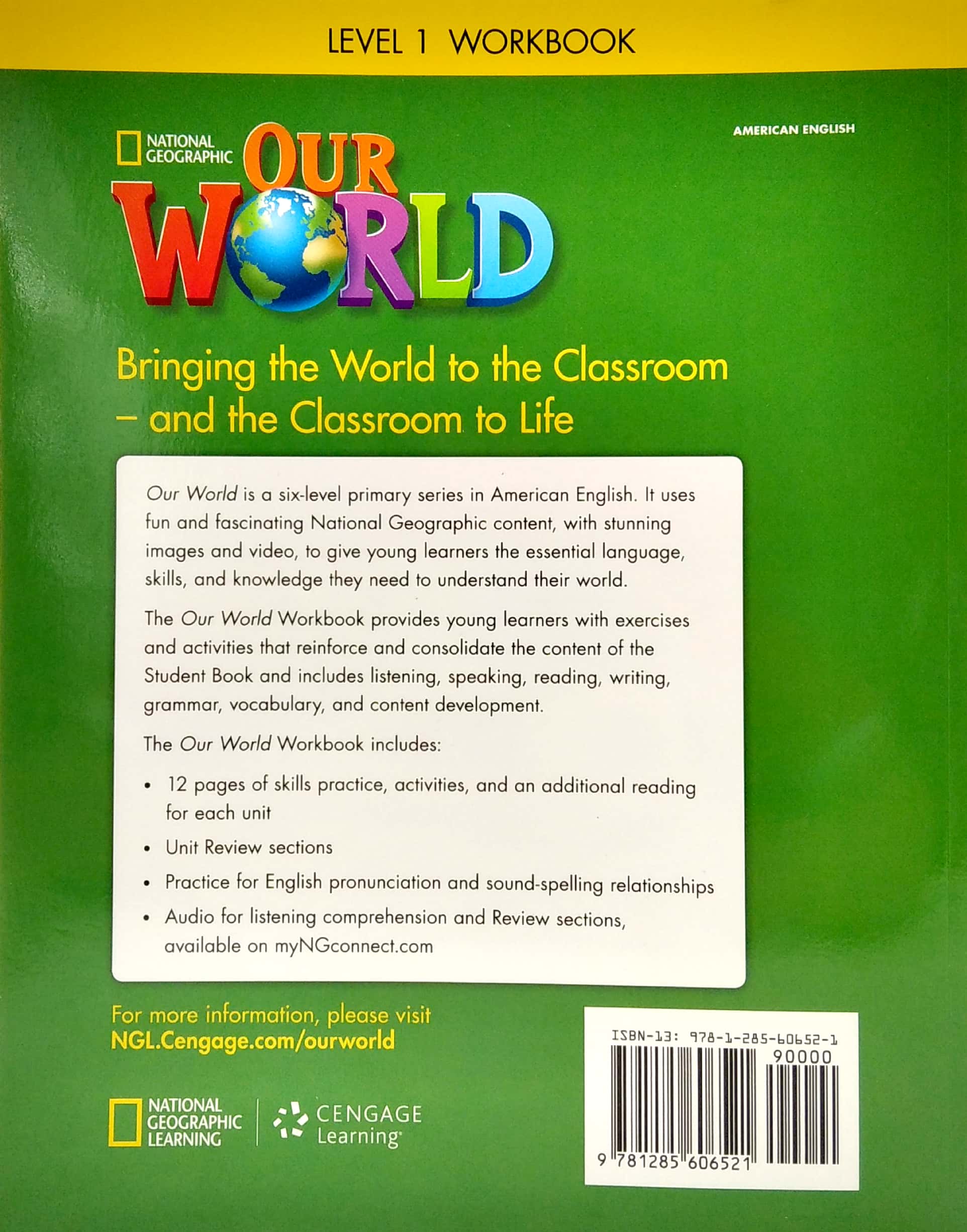 our world ame 1 workbook - Ảnh 7